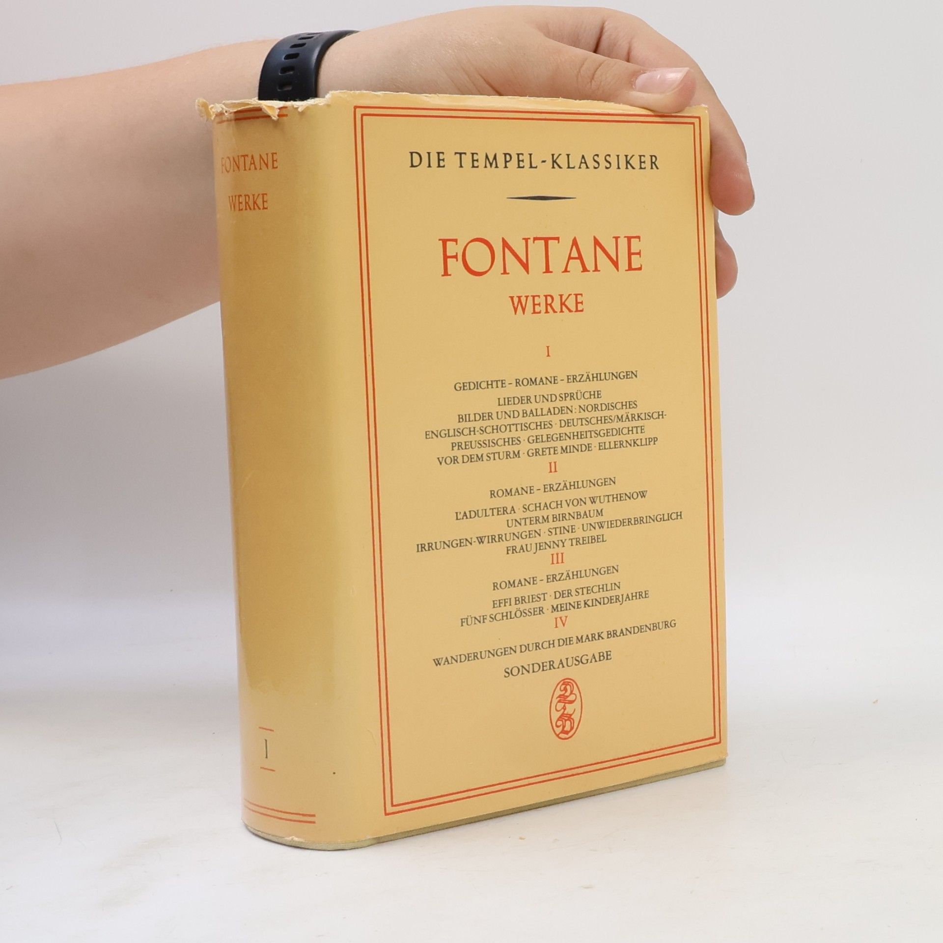 Theodor Fontane Fontane Werke I