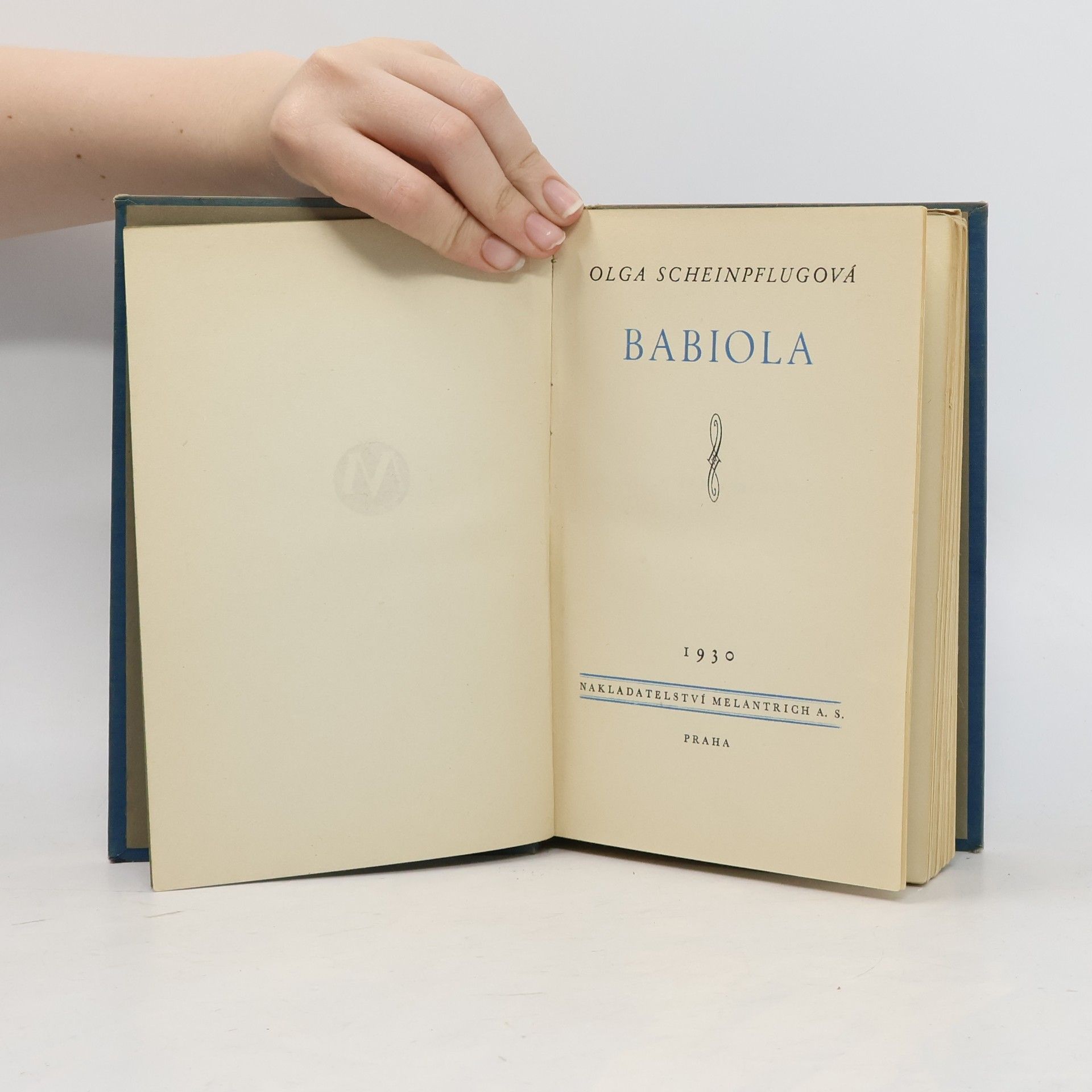 Olga Scheinpflugová Babiola