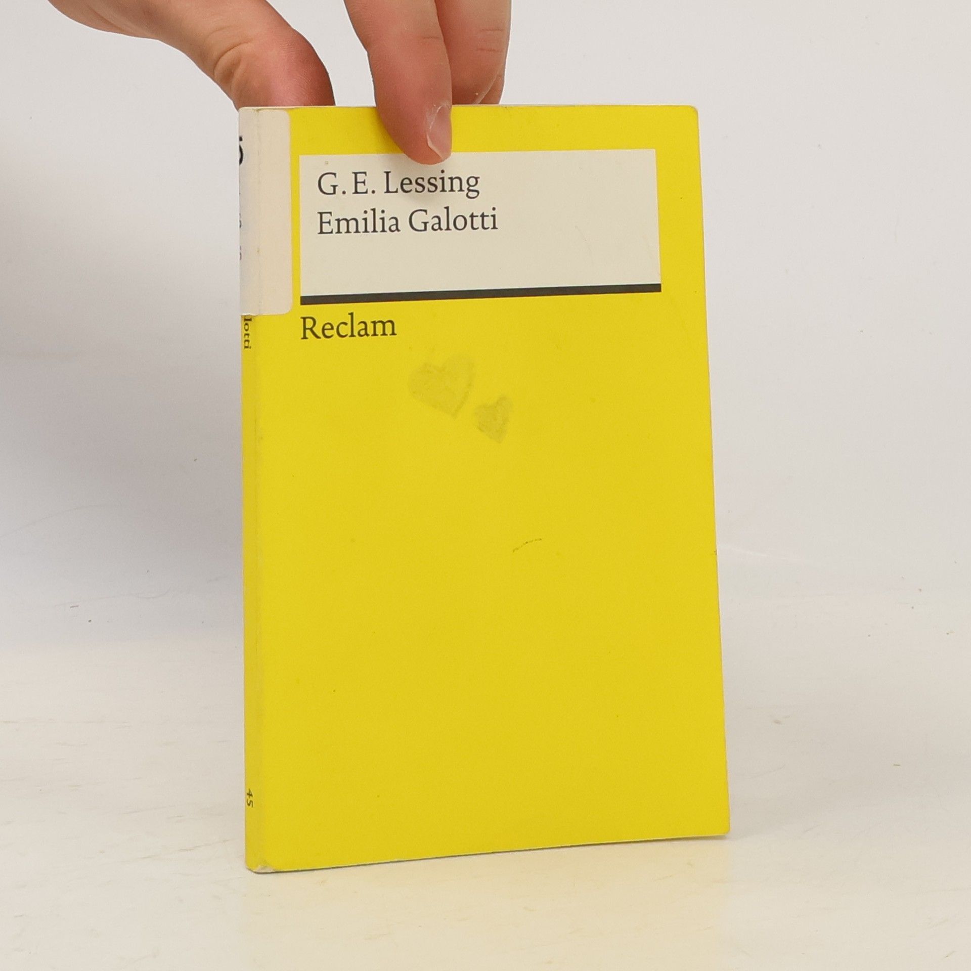 Gotthold Ephraim Lessing Emilia Galotti