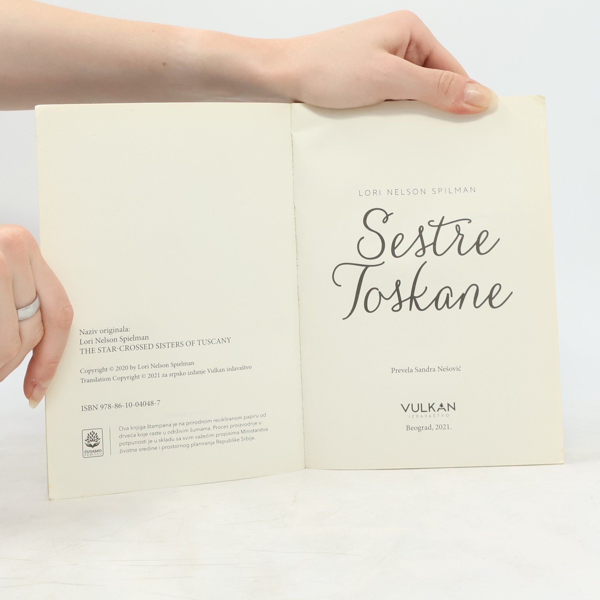 Lori Nelson Spilman Sestre Toskane