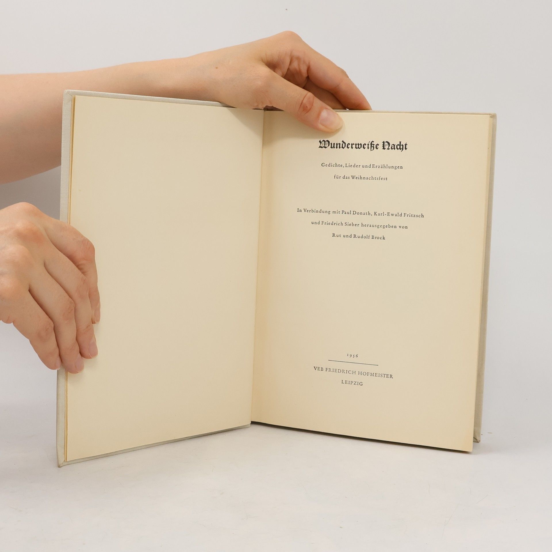 Paul Donath Wunderweiße Nacht