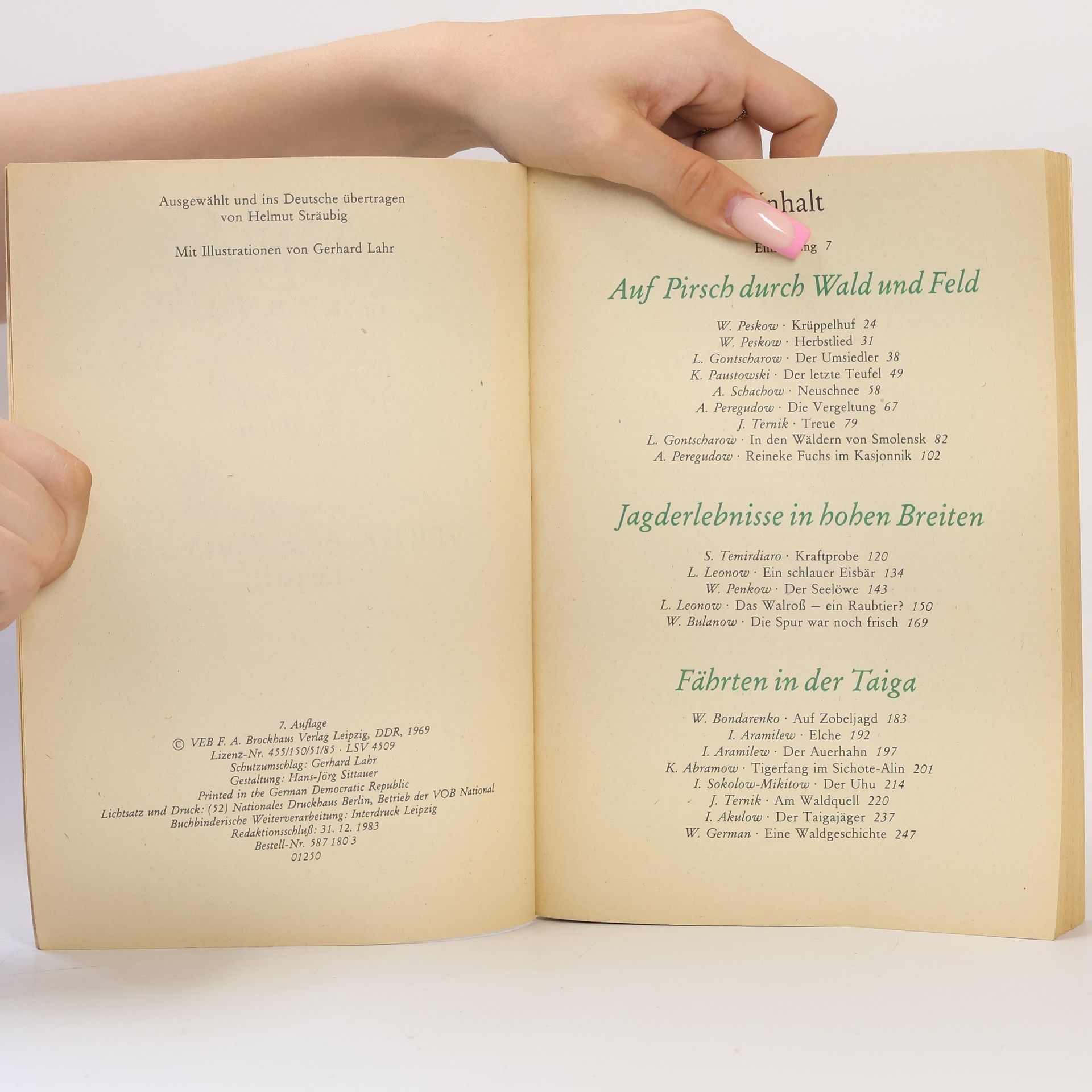 Autores varios Jagd in Steppe, Wald und Eis