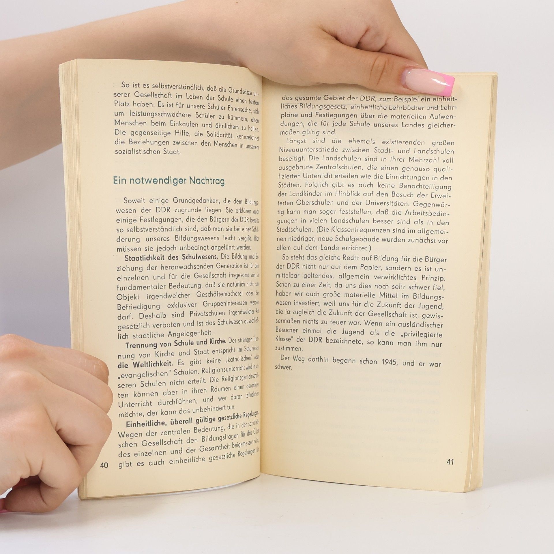 Autorenkollektiv Aus erster Hand. Bildung für Heute und Morgen