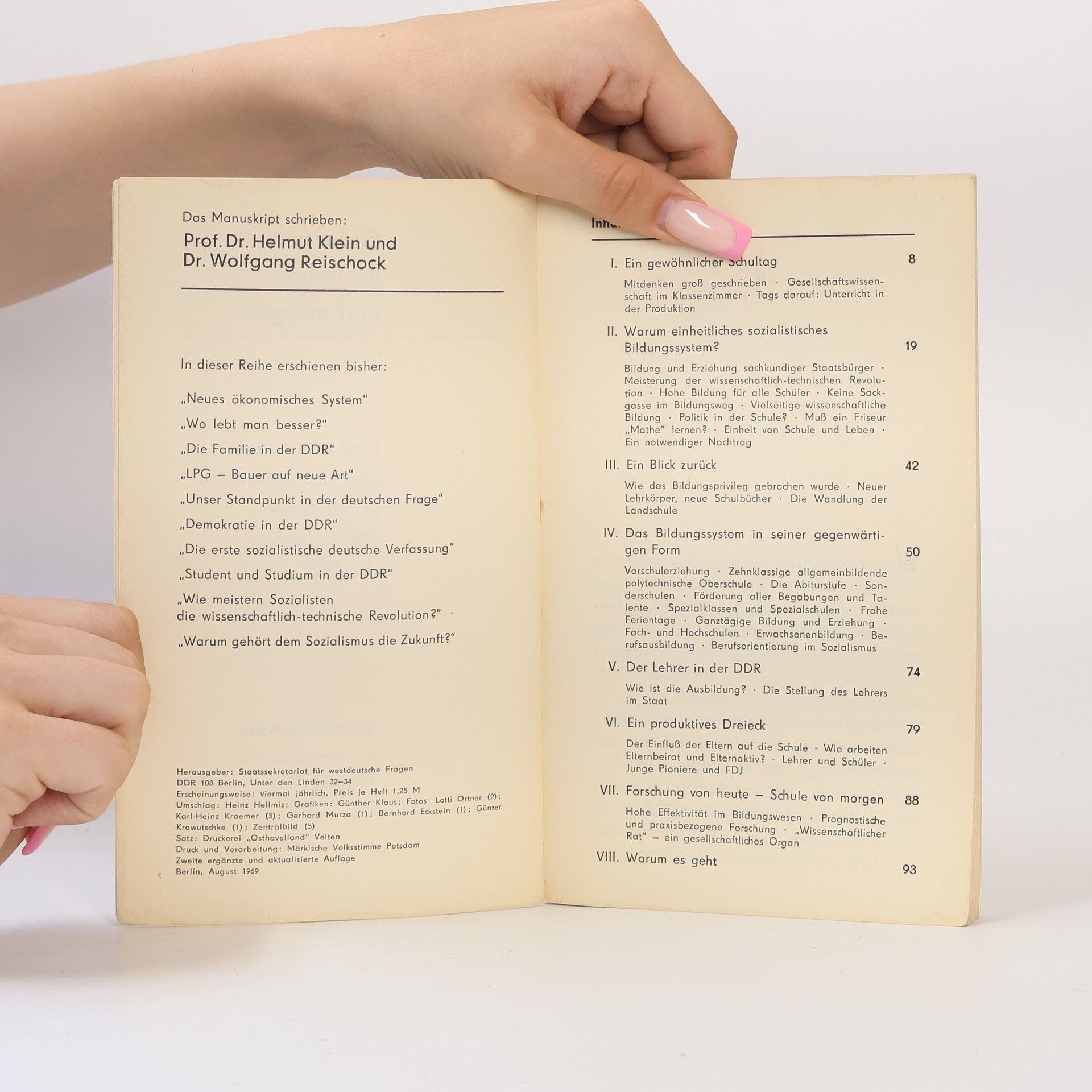 Autorenkollektiv Aus erster Hand. Bildung für Heute und Morgen