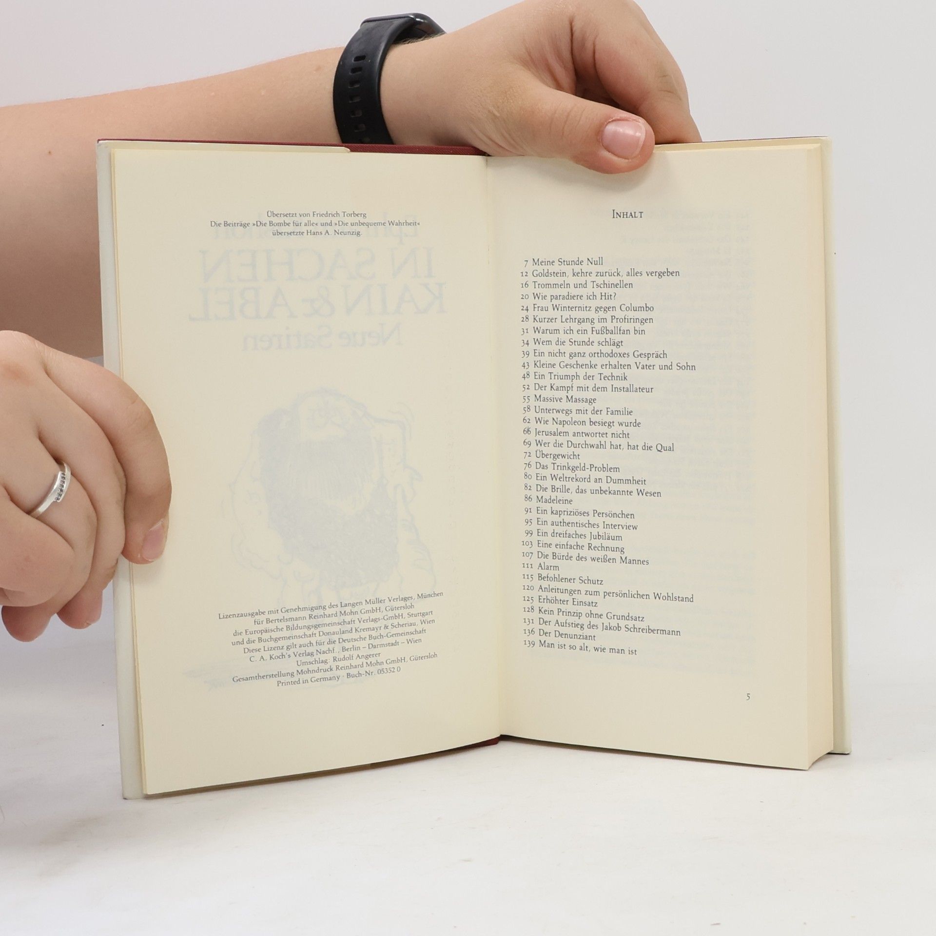 Ephraim Kishon In Sachen Kain & Abel
