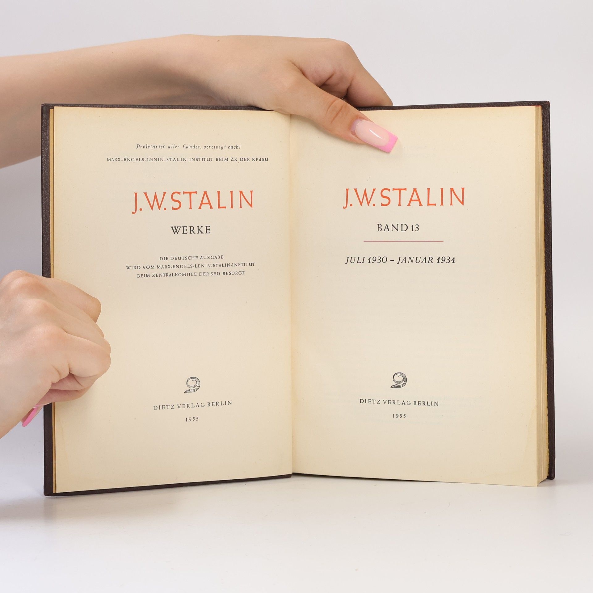 J.W. Stalin Werke 13