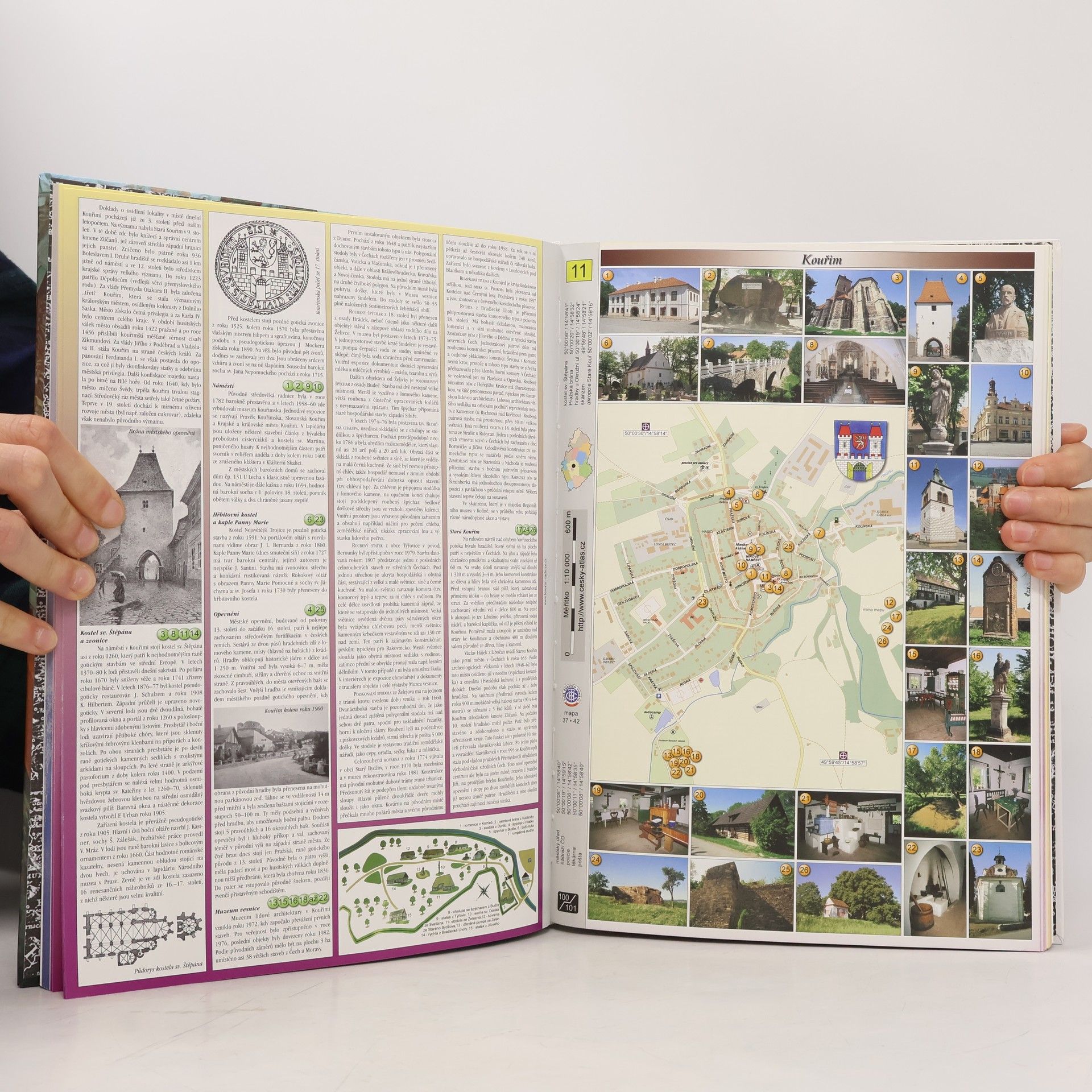 Jaroslav Kocourek Český atlas. Střední Čechy