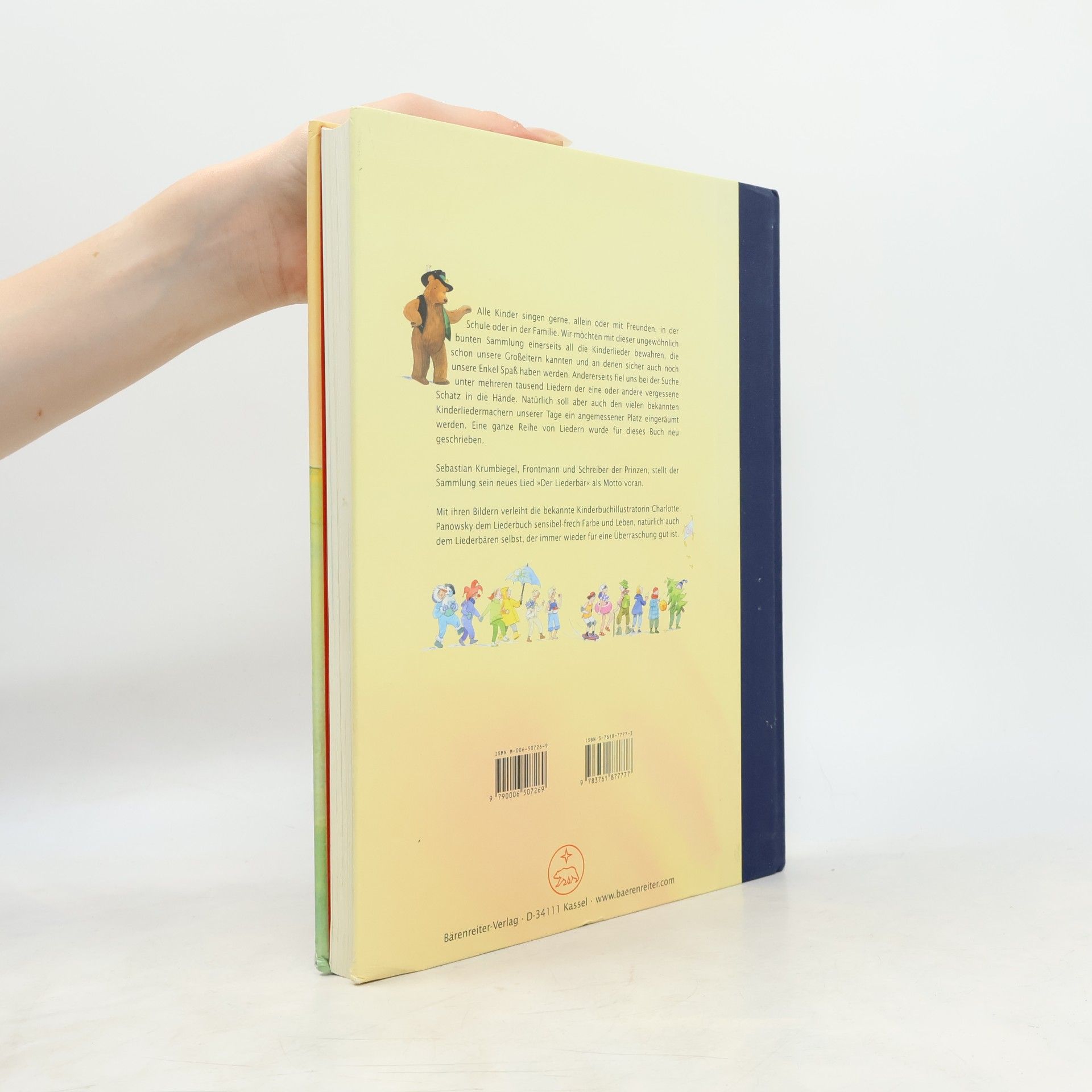 Der Liederbär. Das neue Liederbuch für die ganze Familie