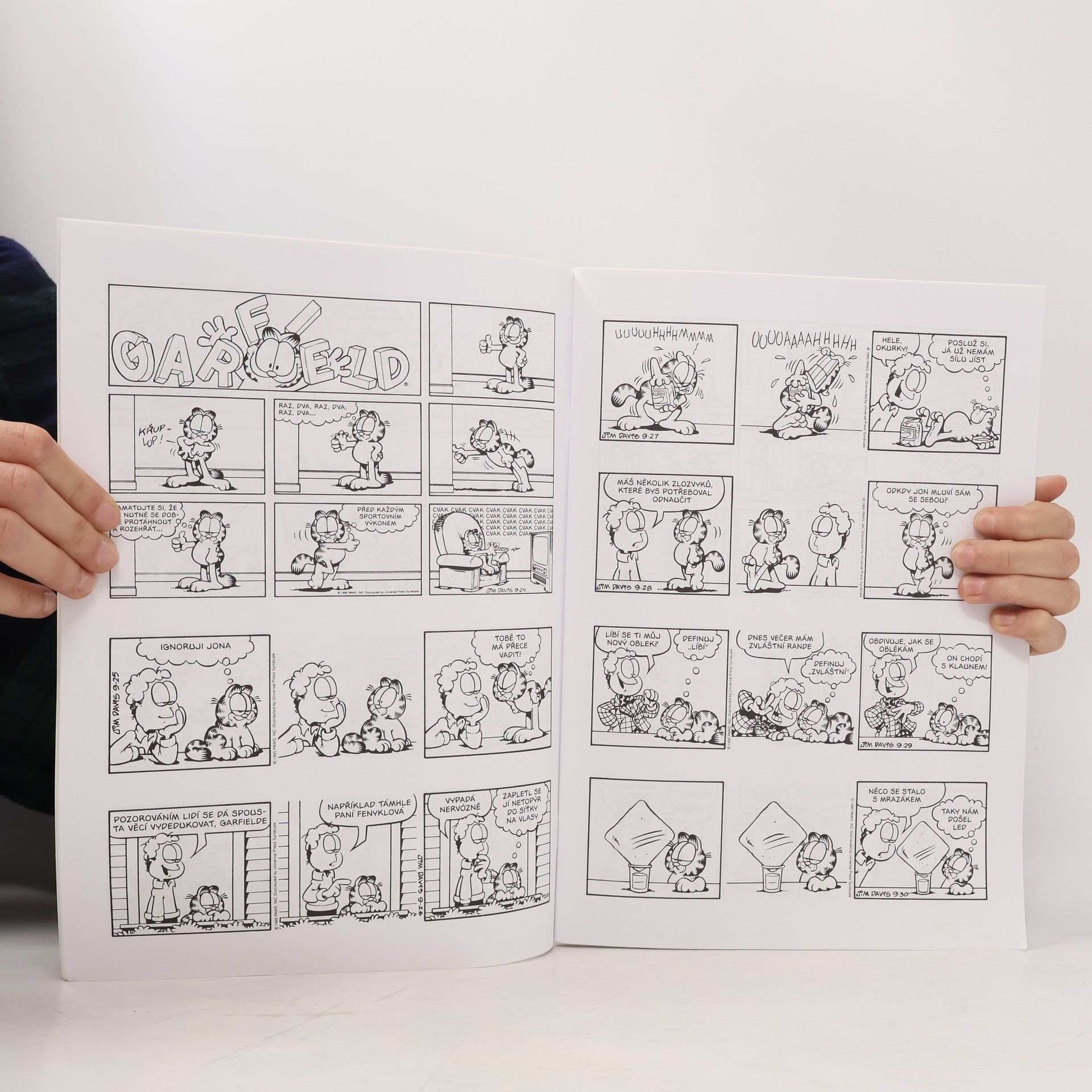 Jim Davis Garfield - čím větší, tím lepší