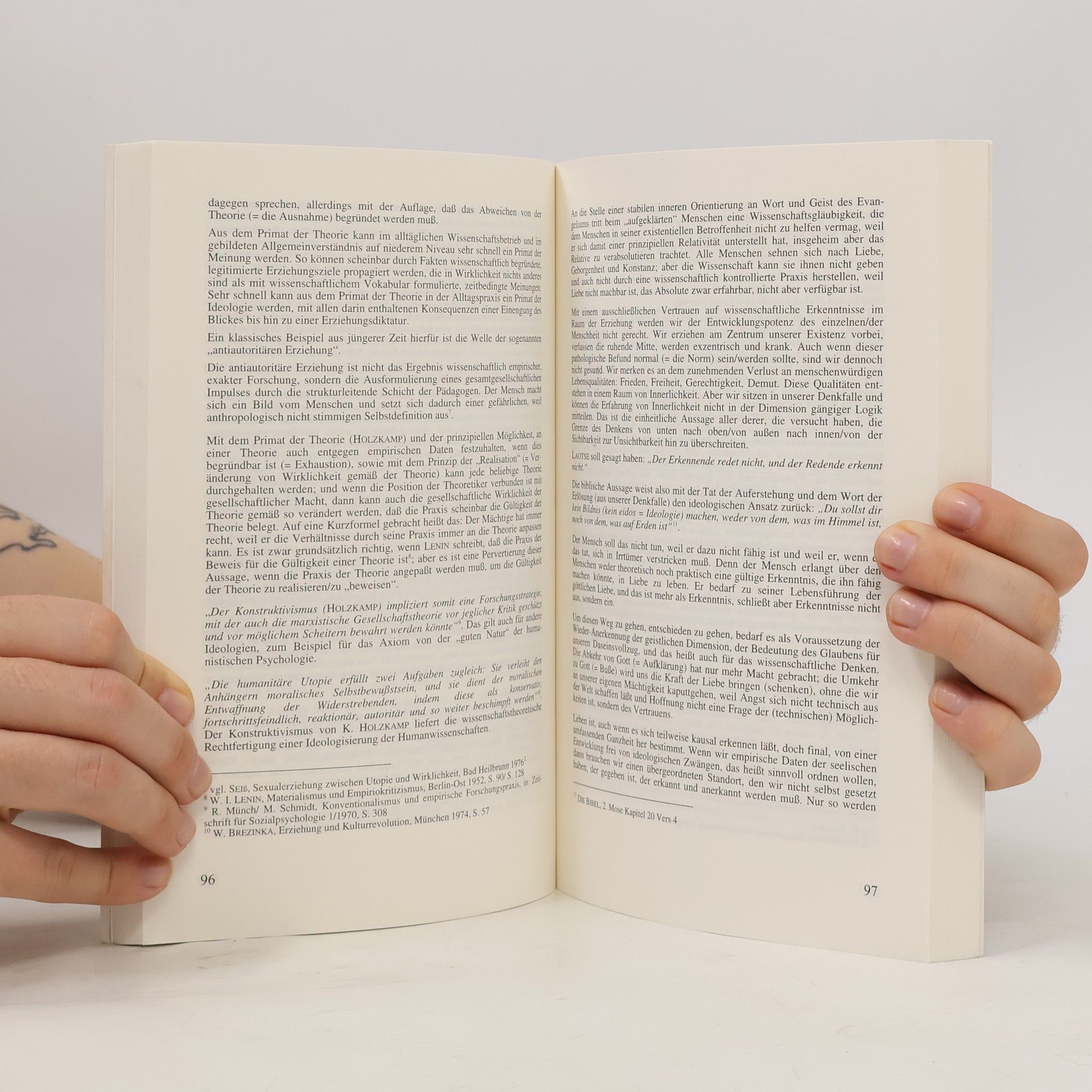 Eberhard Beckers Pluralismus und Ethos der Wissenschaft