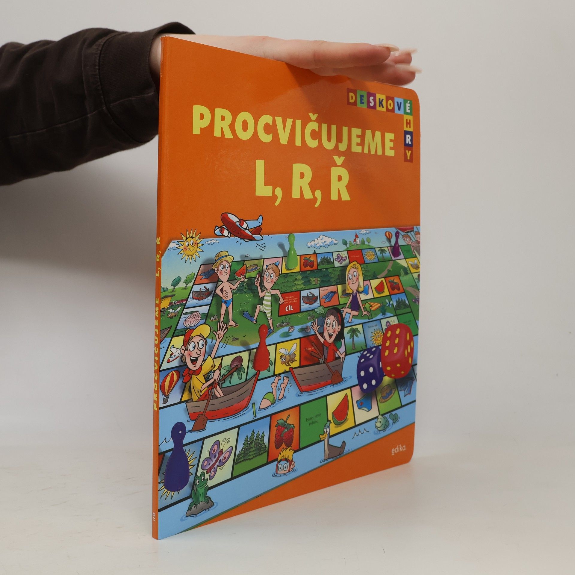 Procvičujeme L, R, Ř : deskové hry