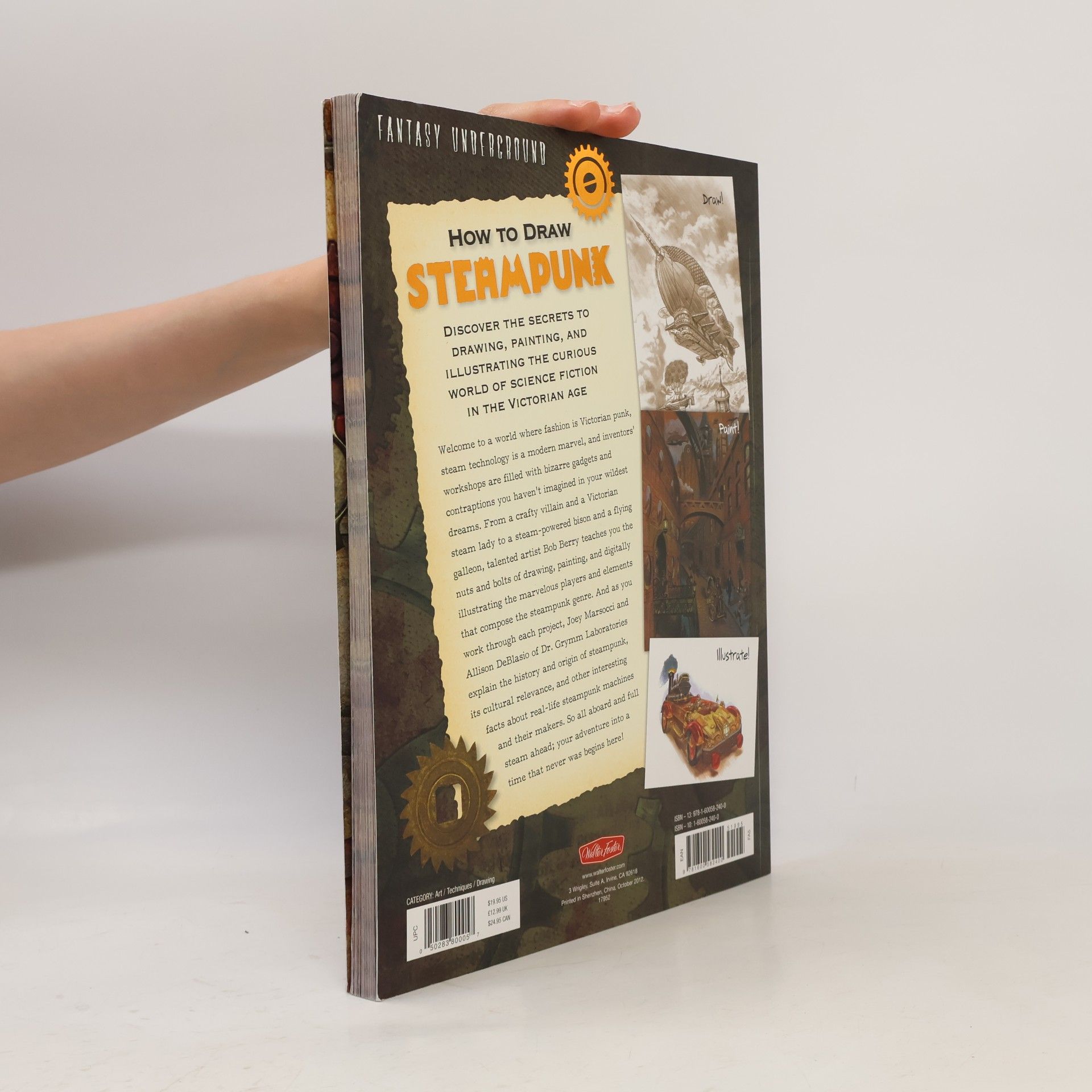 Allison DeBlasio How to Draw Steampunk