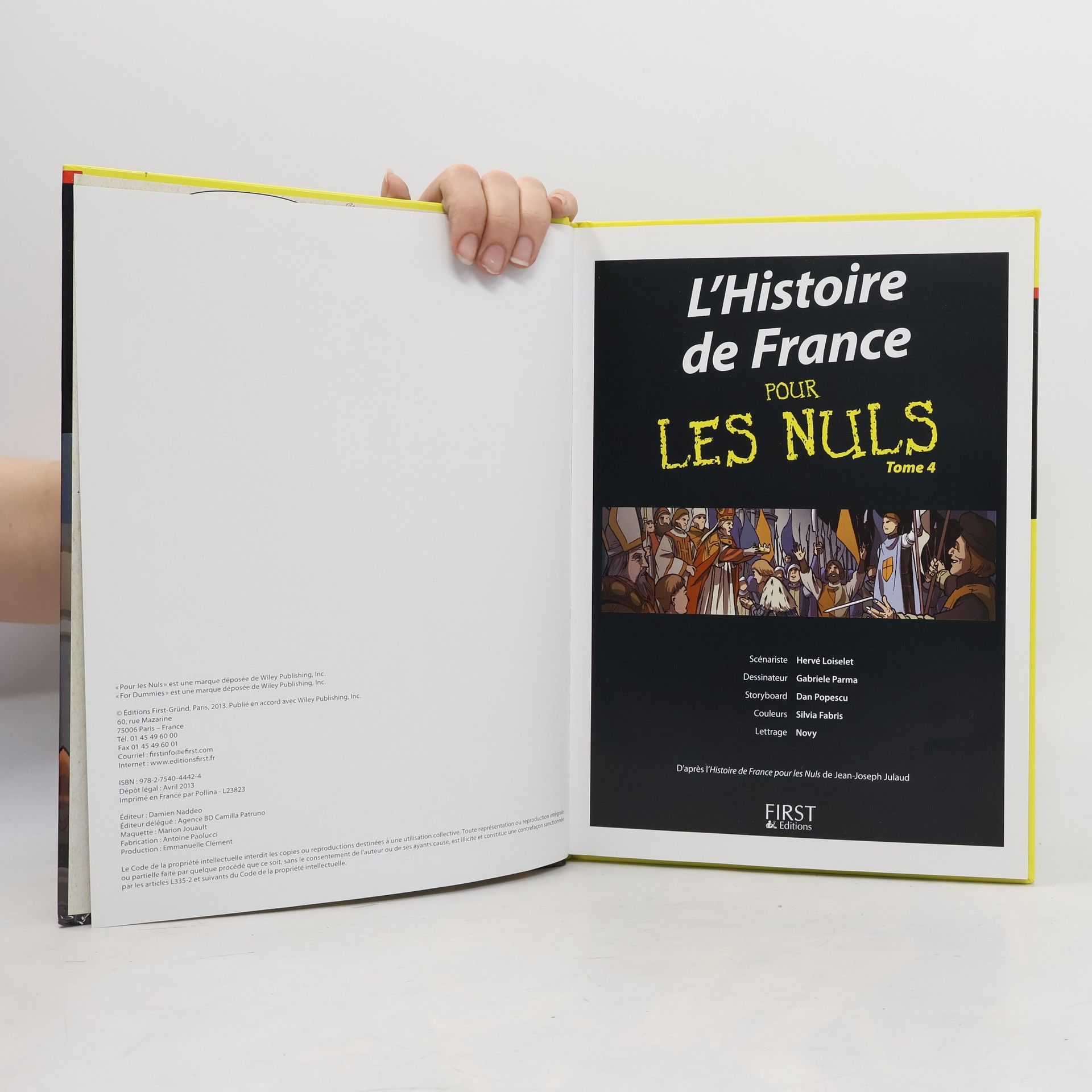 Jean-Joseph Julaud L'Histoire de France pour les Nuls