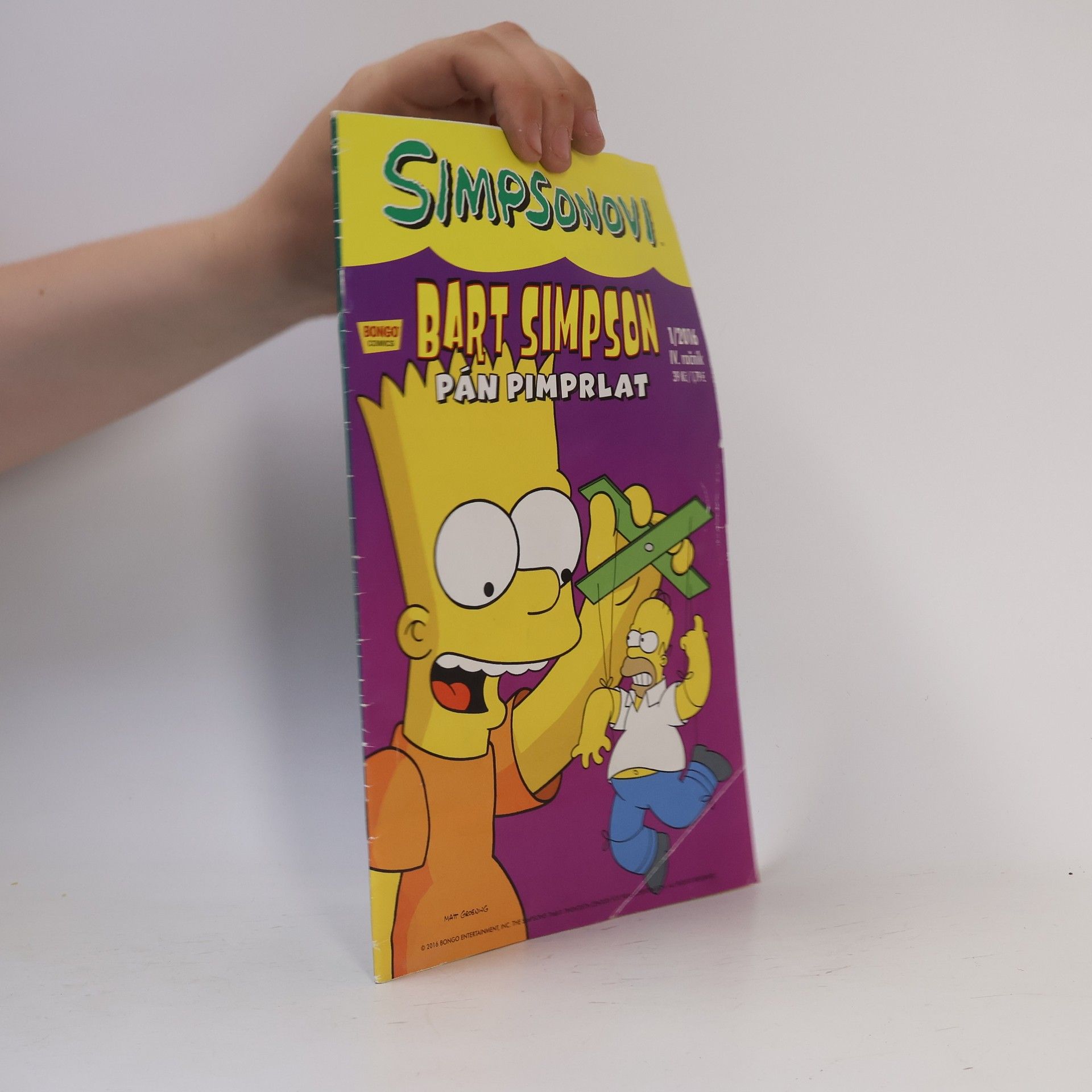 Matt Groening Simpsonovi - 4: Bart Simpson Pán Pimprlat: 1/2016 (2016)