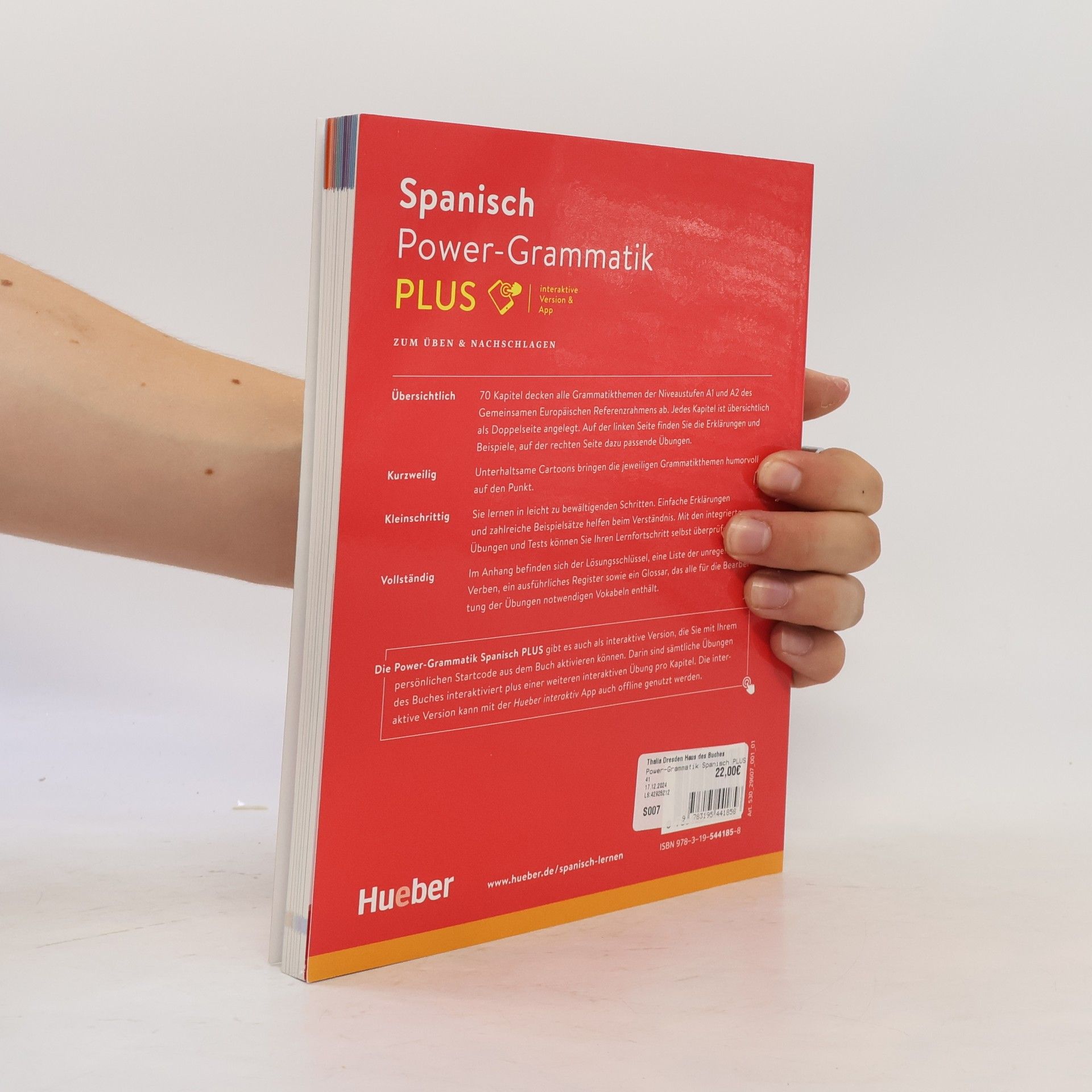 Hildegard Rudolph Power-Grammatik Plus: Spanisch Power-Grammatik PLUS