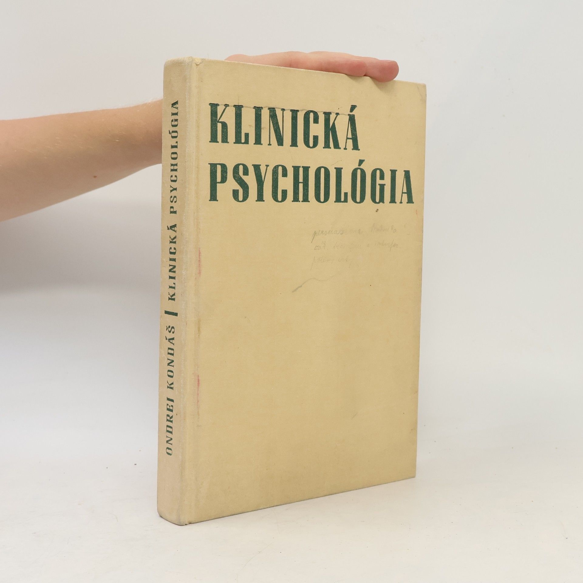 Ondrej Kondáš Klinická psychológia