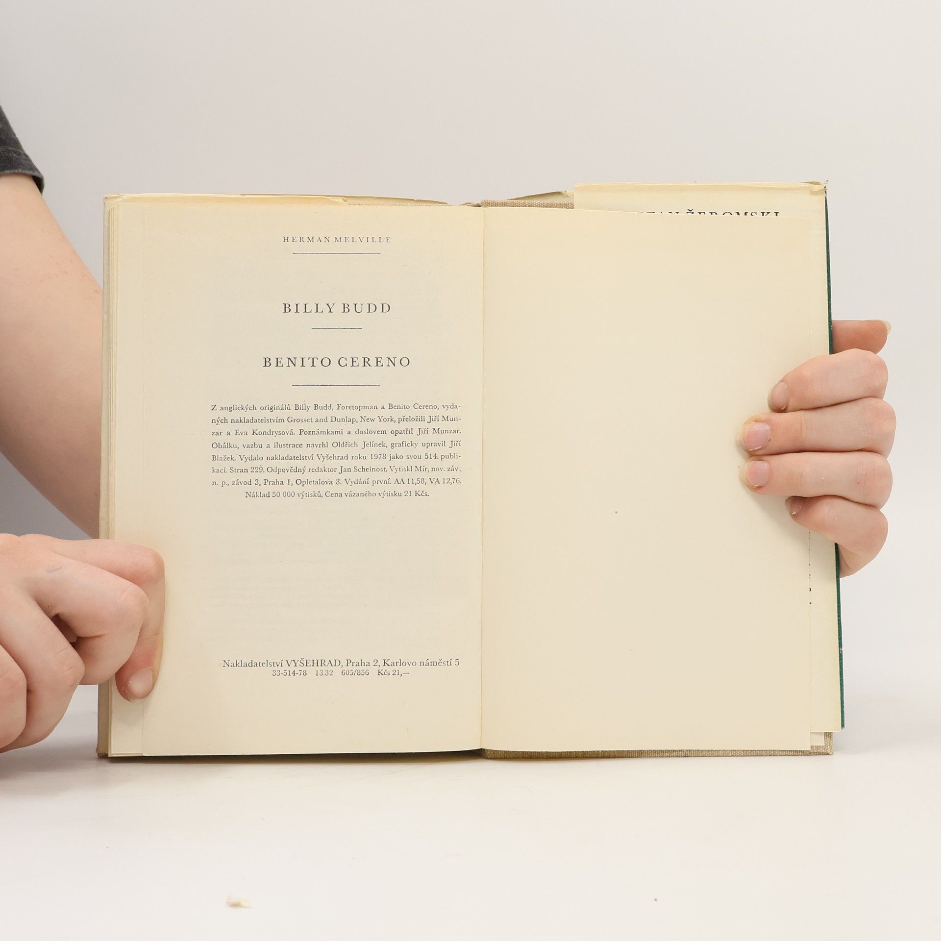 Herman Melville Billy Budd. Benito Cereno