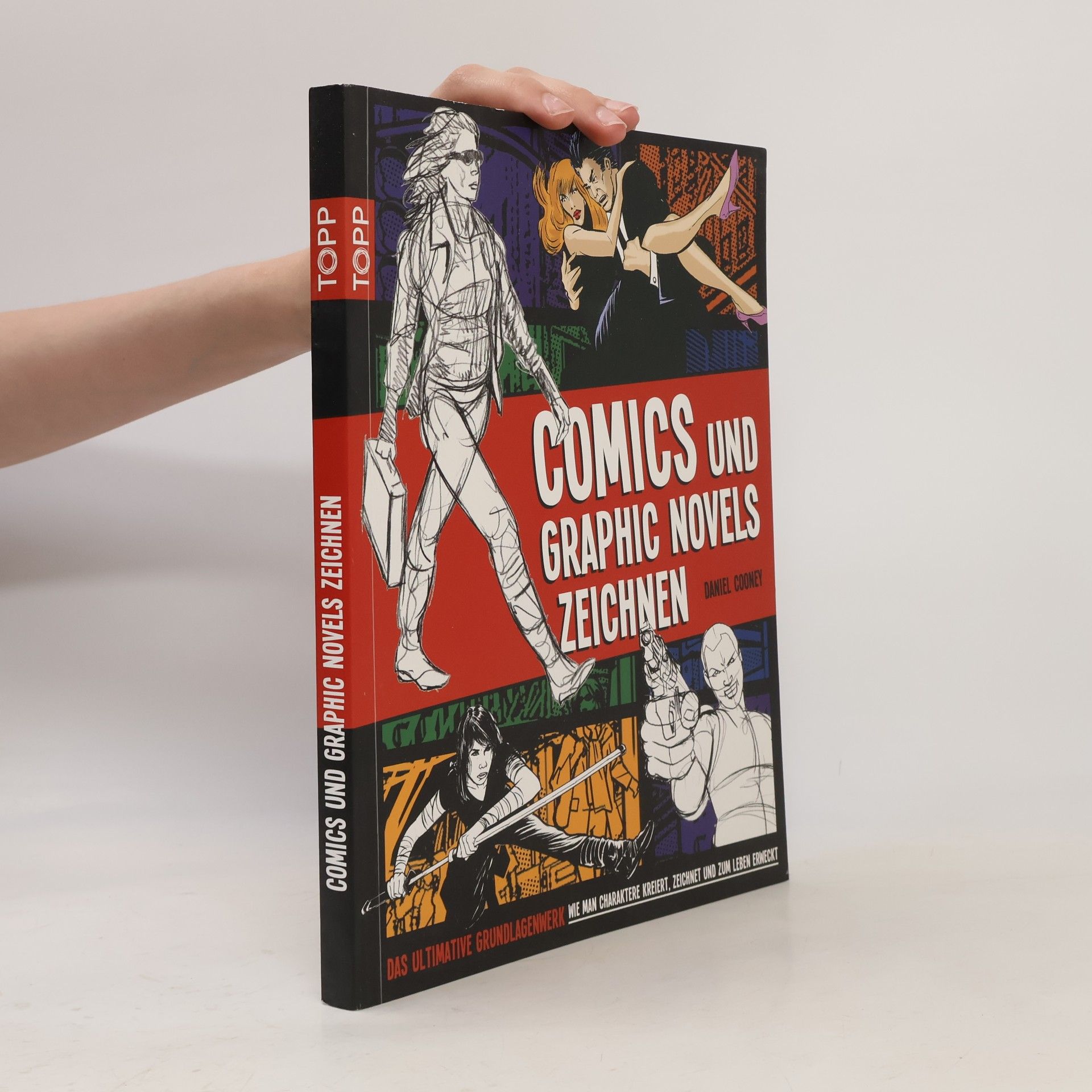 Daniel Cooney Comics und Graphic Novels zeichnen