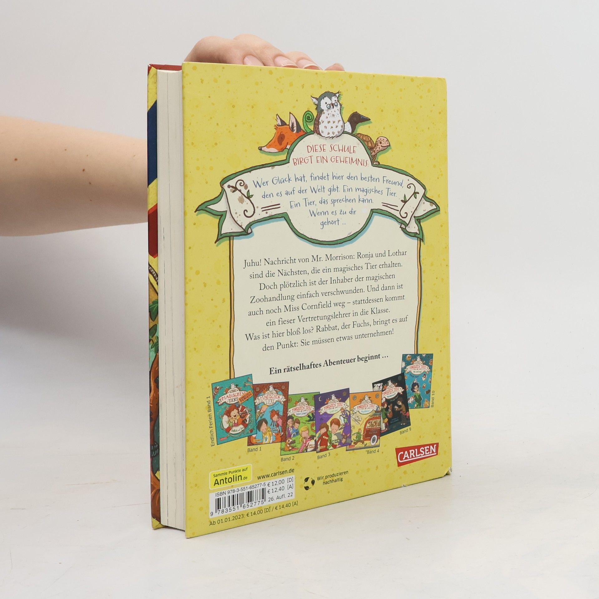 Margit Auer Die Schule der magischen Tiere 7: Wo ist Mr. M?