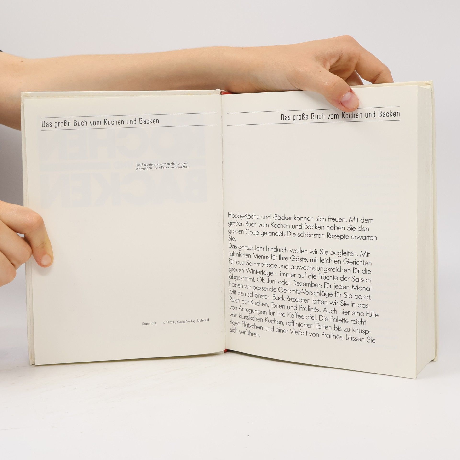 Collectif d'auteurs Das große Buch vom Kochen und Backen