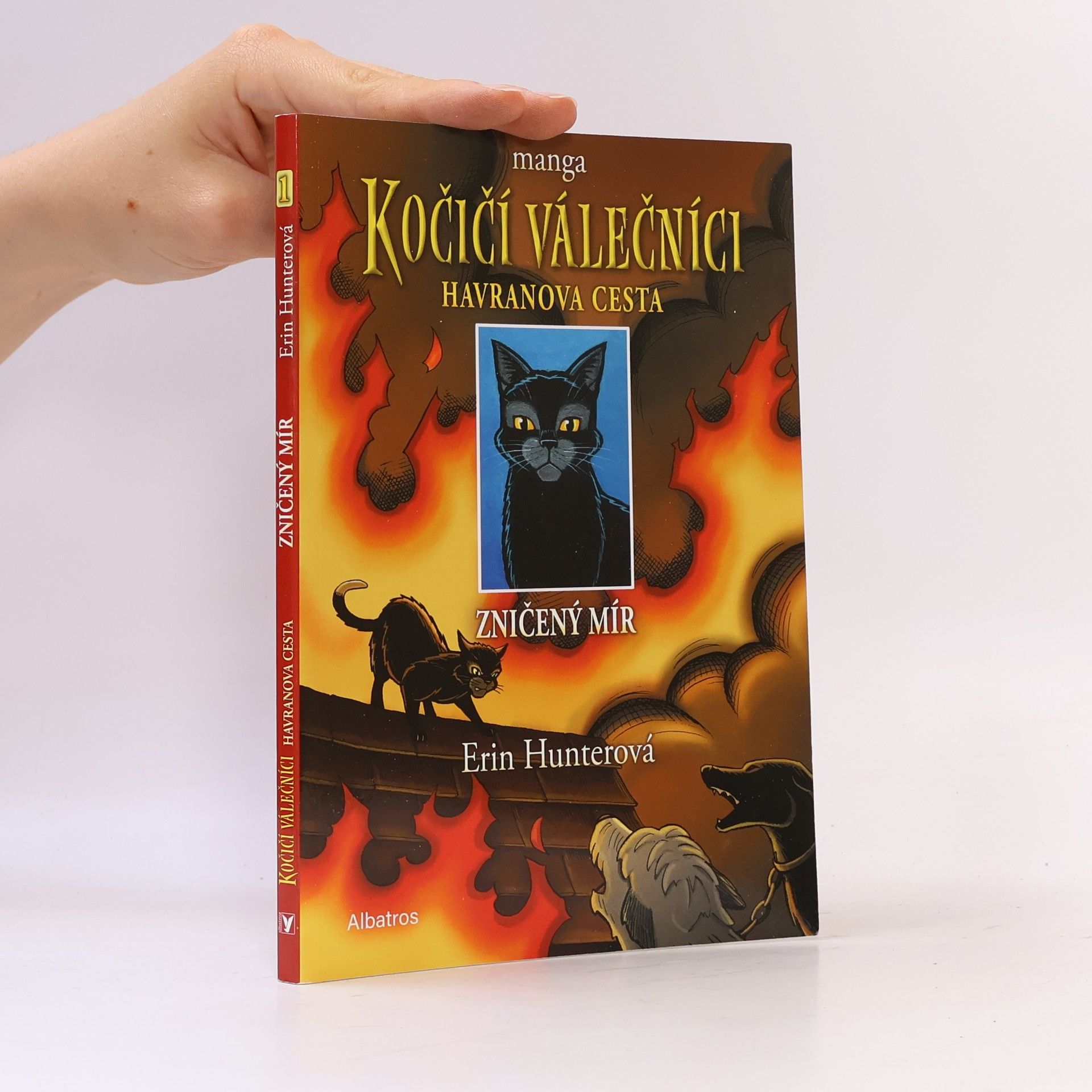 Erin Hunter Kočičí válečníci : Havranova cesta. Zničený mír