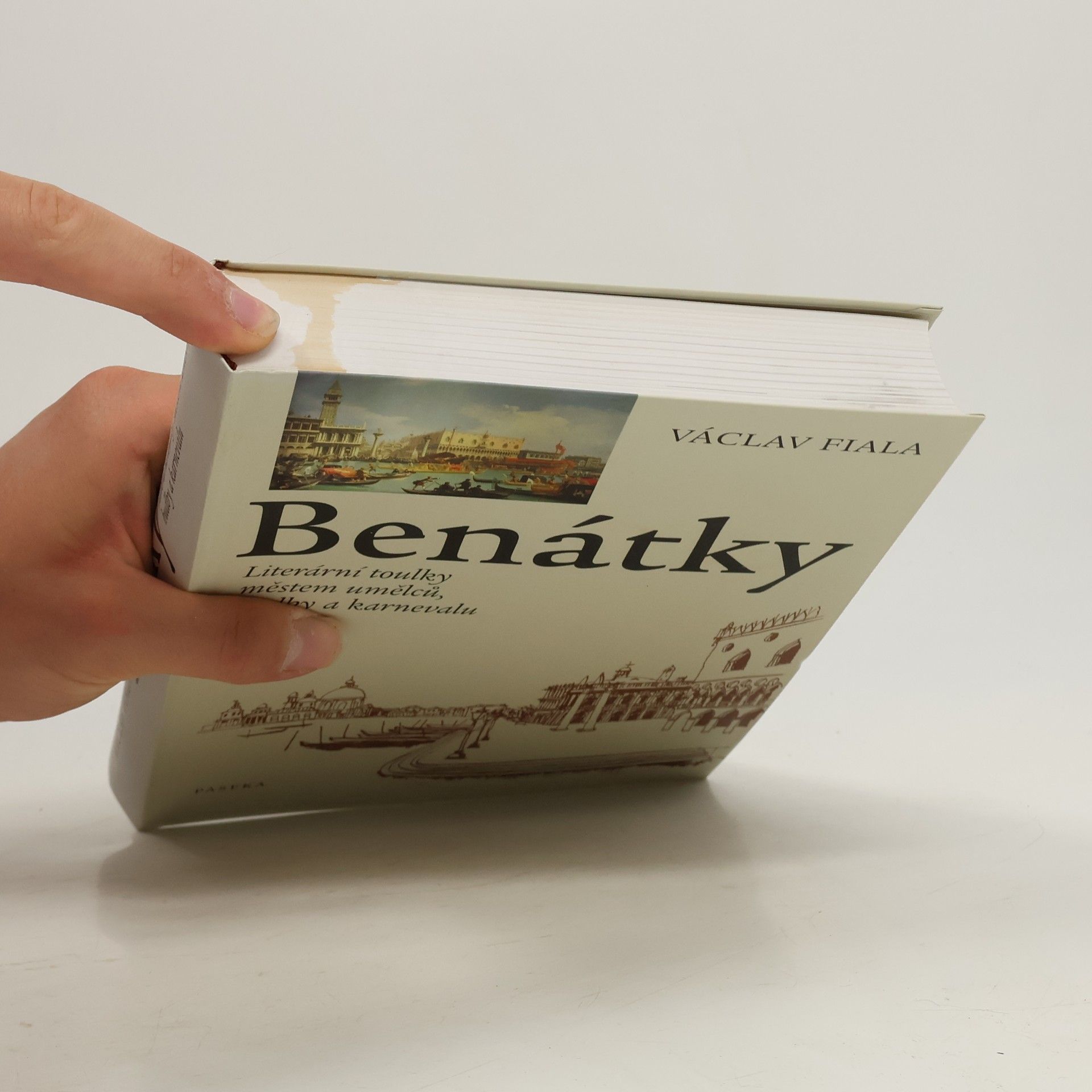 Václav Fiala Benátky. Literární toulky městem umělců, hudby a karnevalu