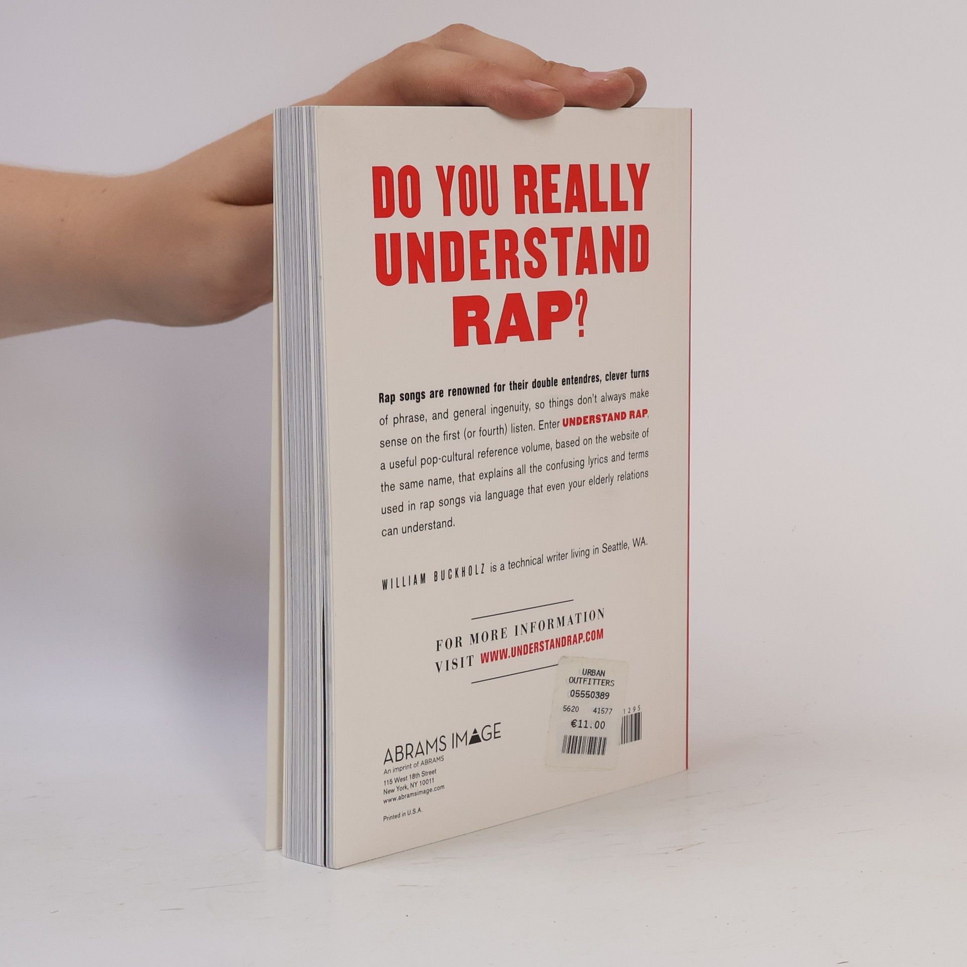 William Buckholz Understand rap