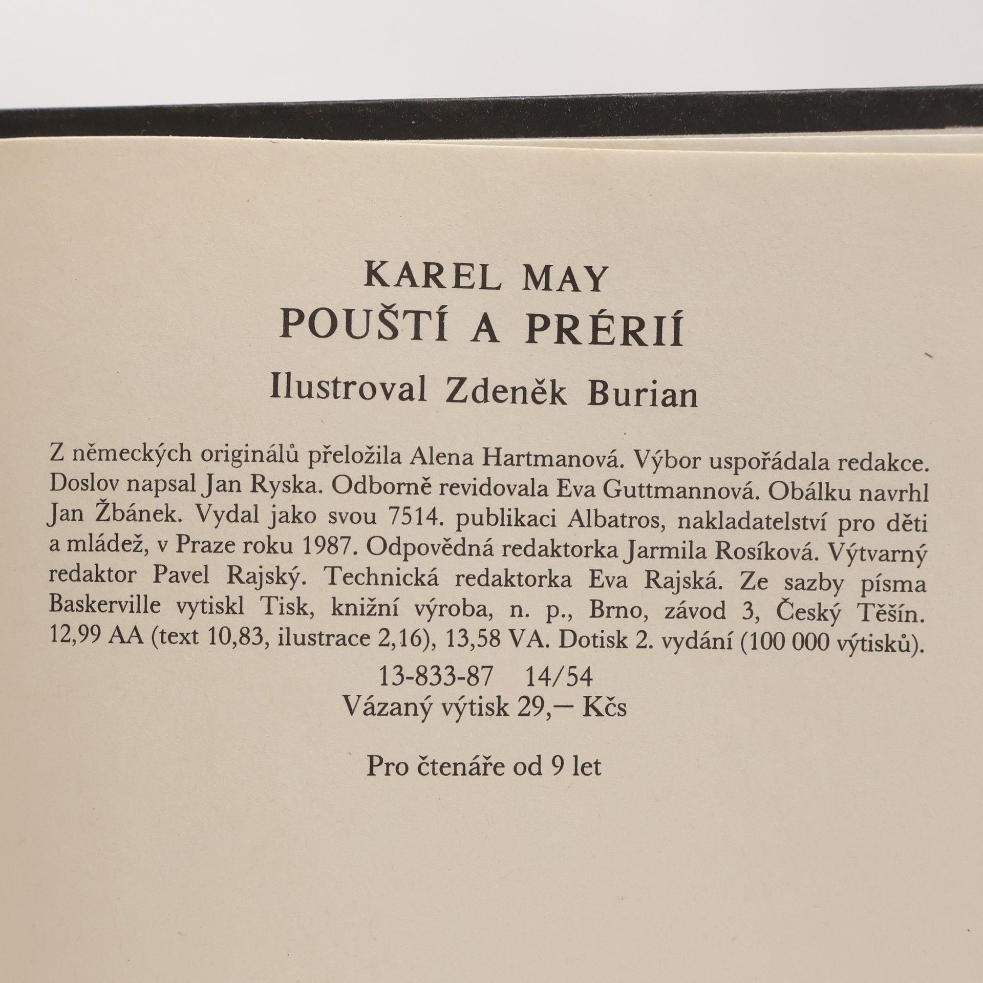 Karl May Pouští a prérií