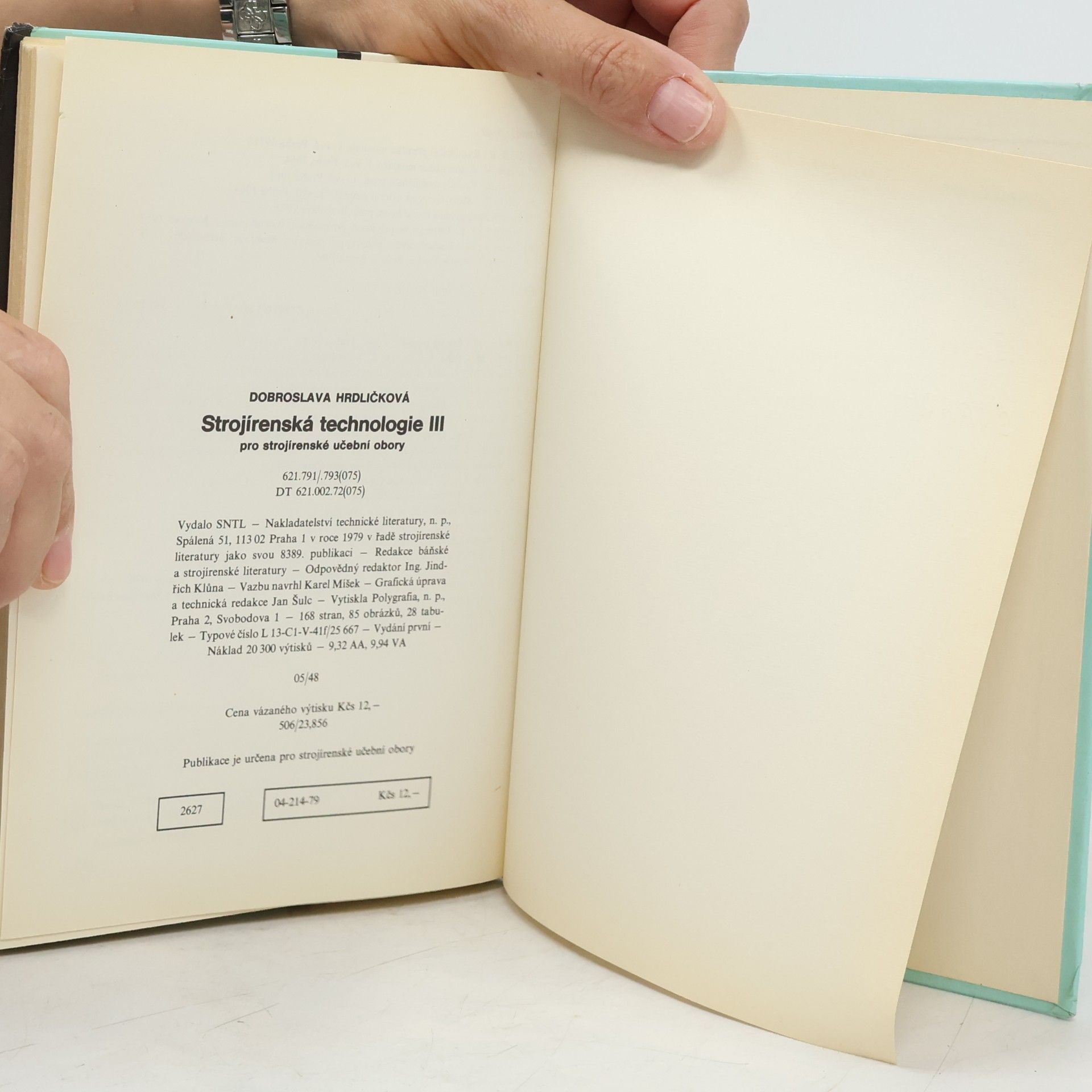 Dobroslava Hrdličková Strojírenská technologie III