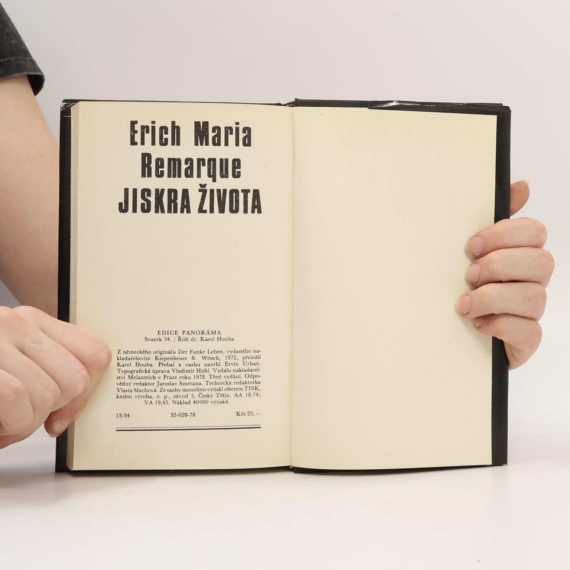 Erich Maria Remarque Jiskra života