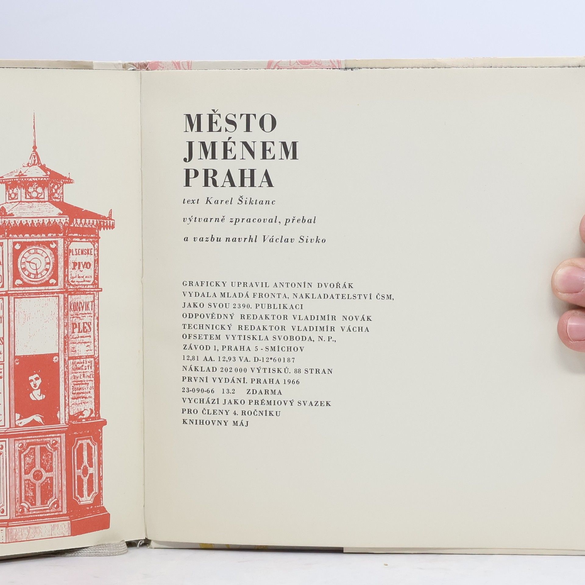 Karel Šiktanc Město jménem Praha