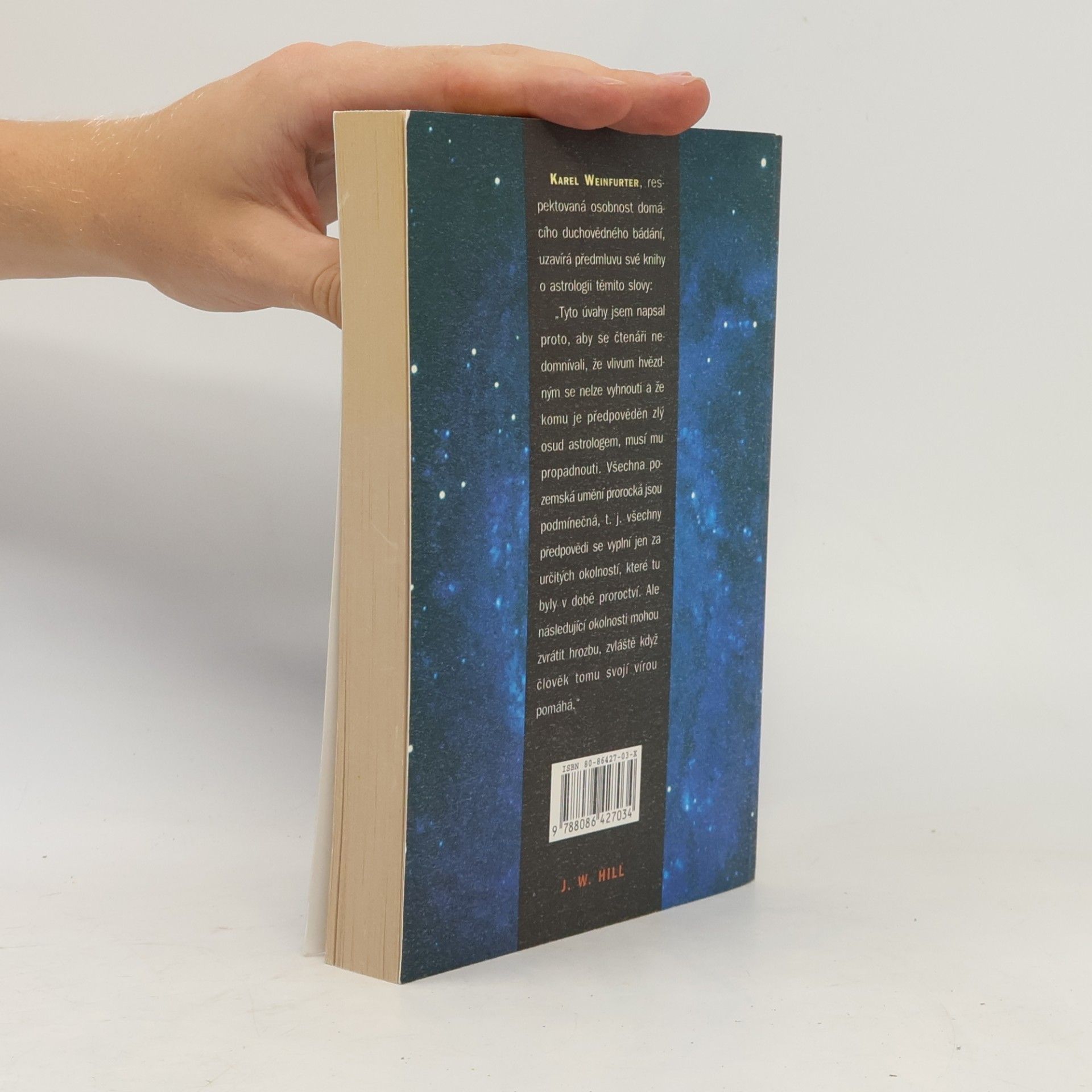 Karel Weinfurter Astrologie. Jak sestavit horoskop