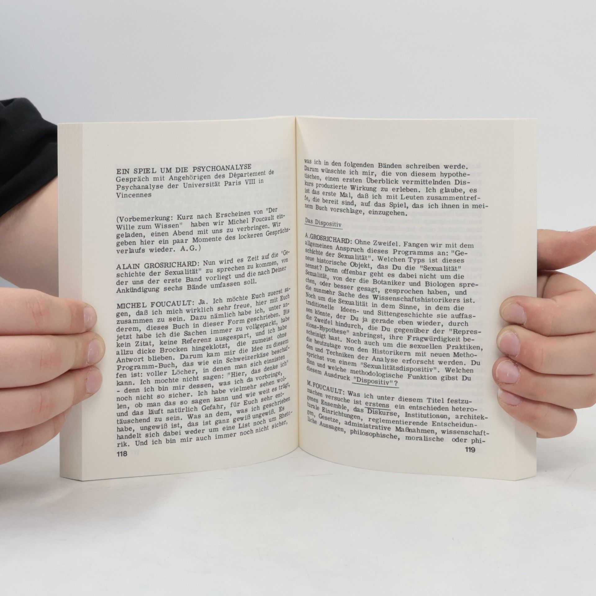 Michel Foucault Dispositive der Macht