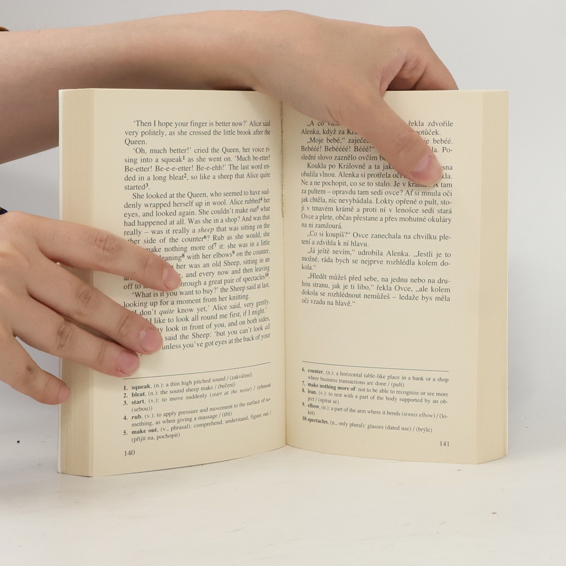 Lewis Carroll Through the looking glass = Alenka za zrcadlem