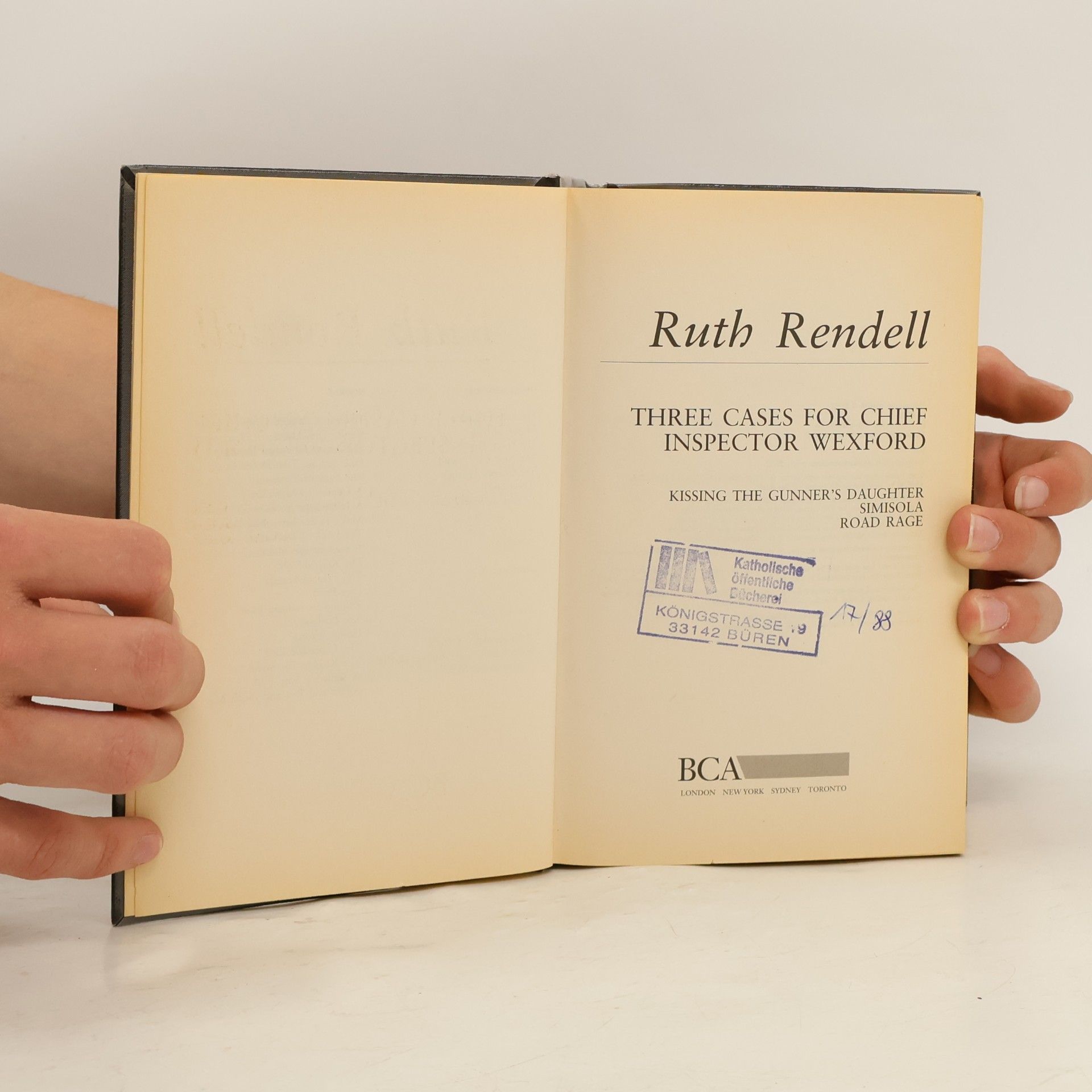 Ruth Rendell Three Cases for Chief Inspector Wexford