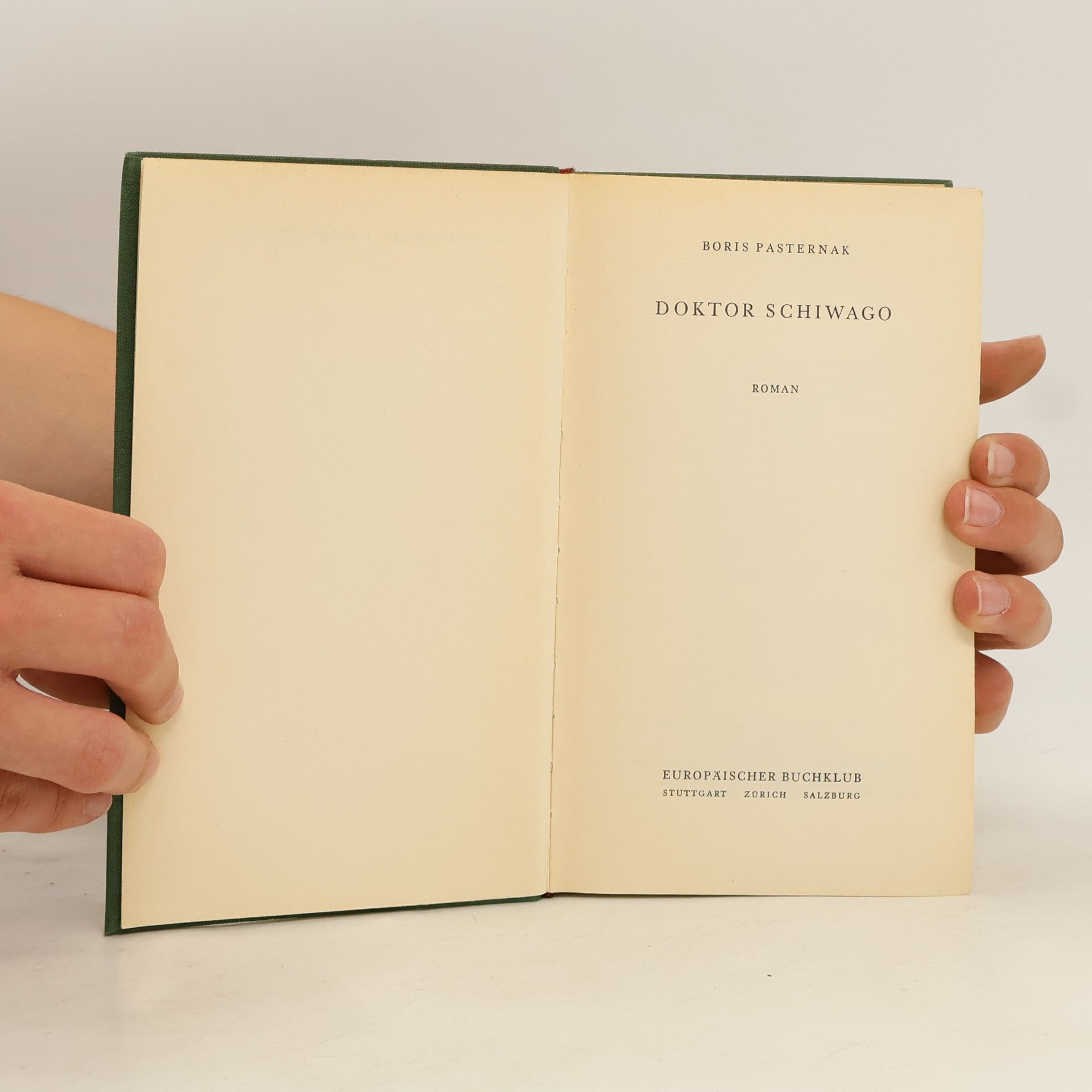 Boris Pasternak Doktor Schiwago