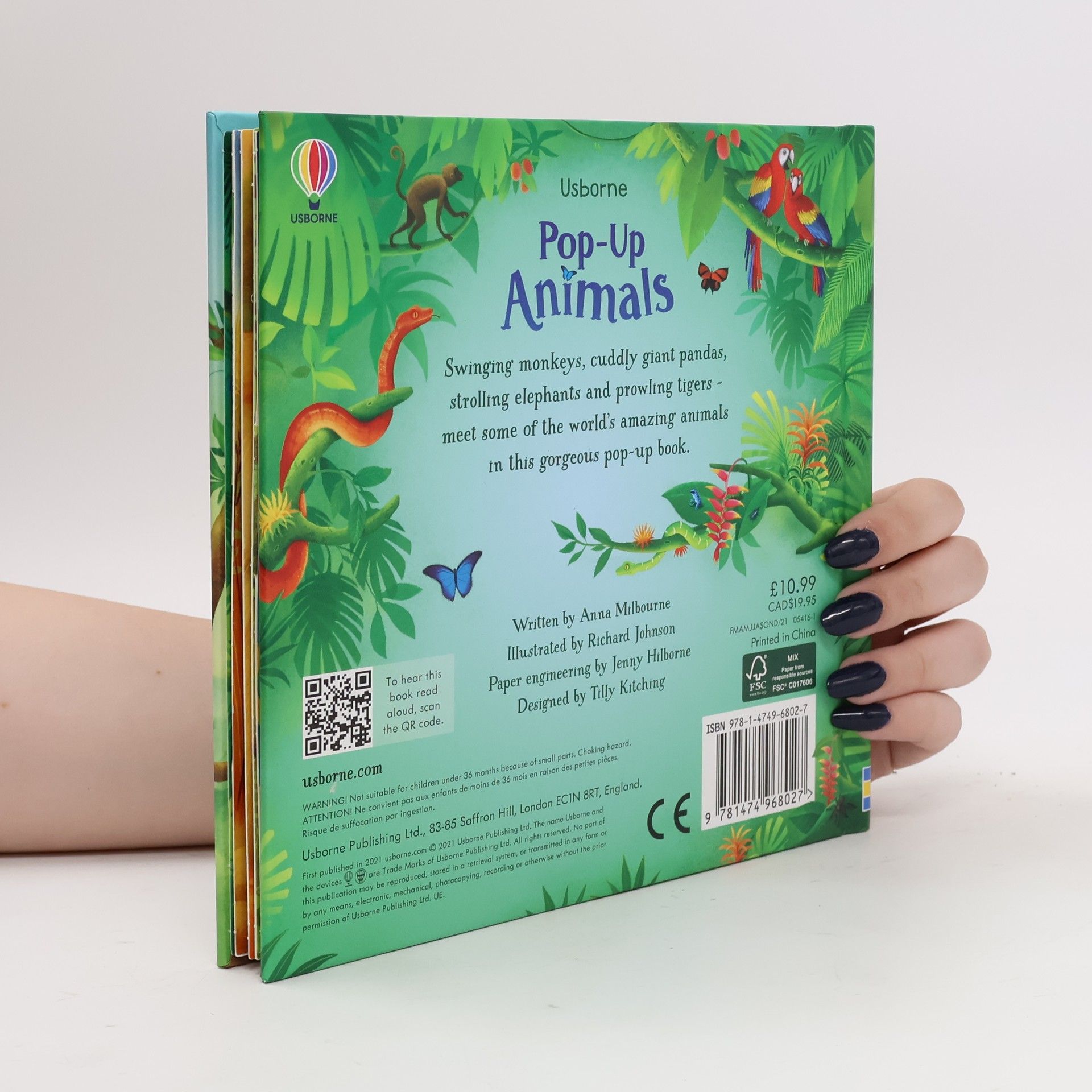Anna Milbourne Pop-Up Animals