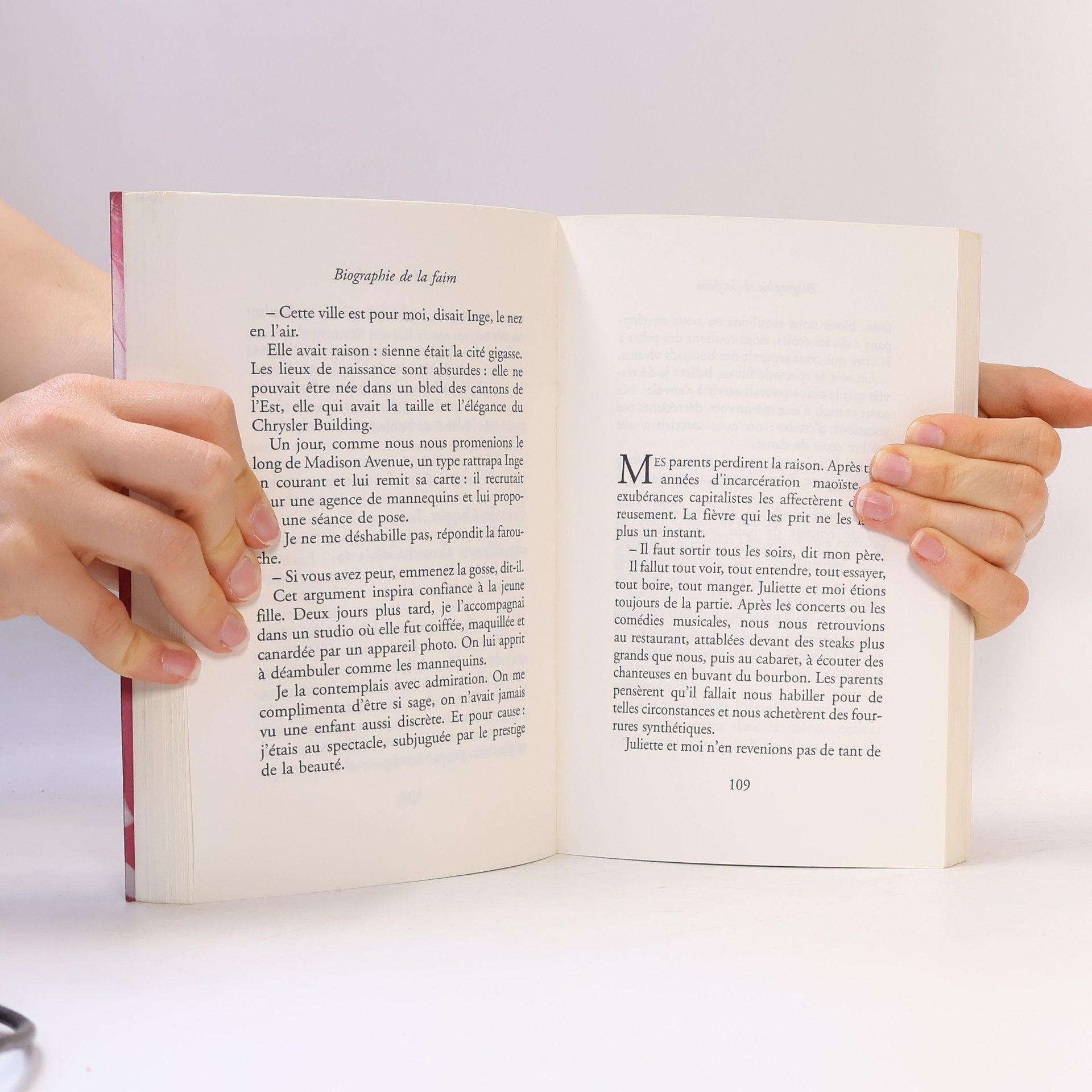 Amélie Nothomb Biographie de la faim