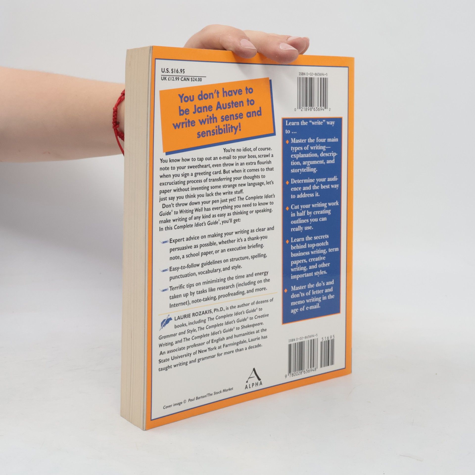 Laurie Rozakis The Complete Idiot's Guide to Writing Well