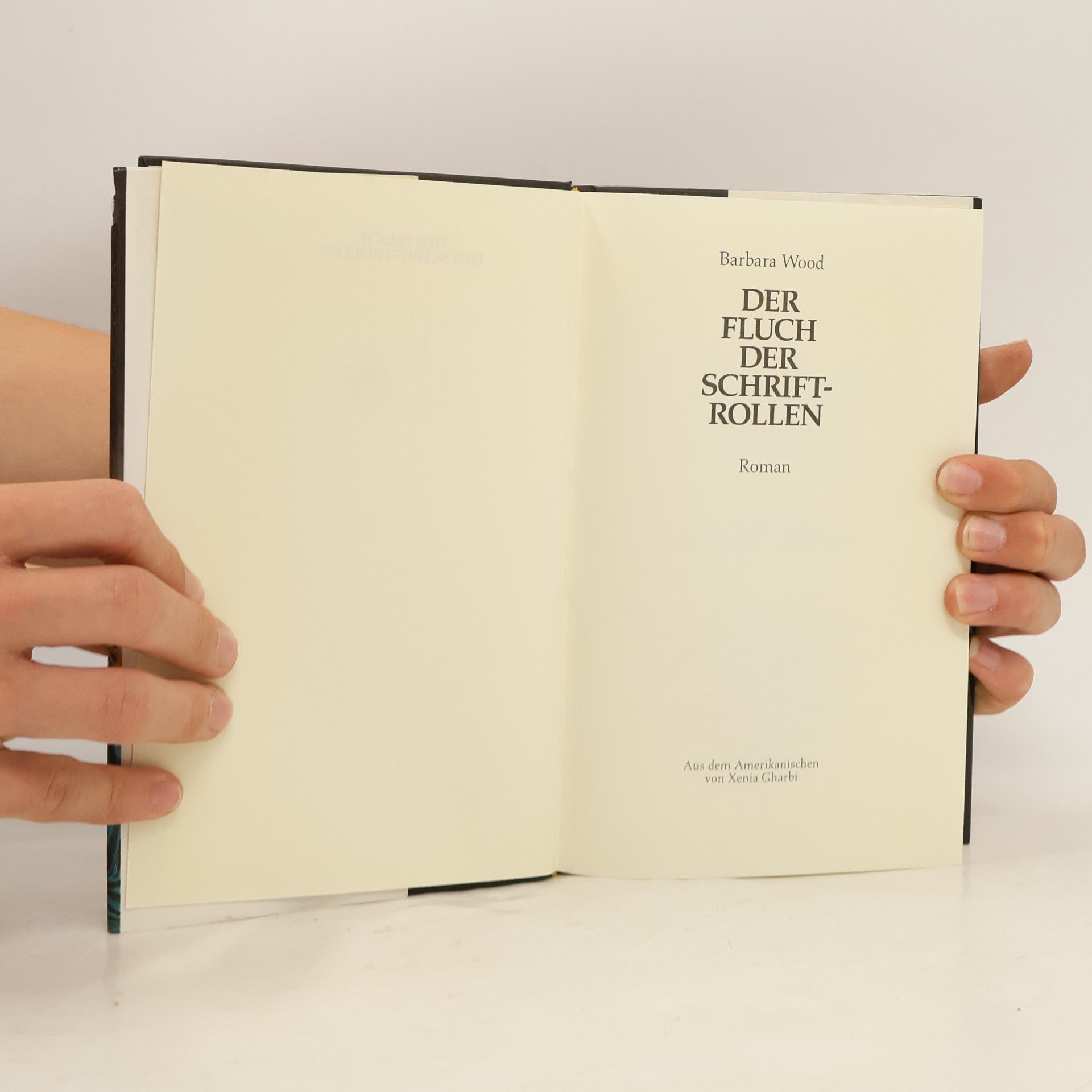 Barbara Wood Der Fluch der Schriftrollen