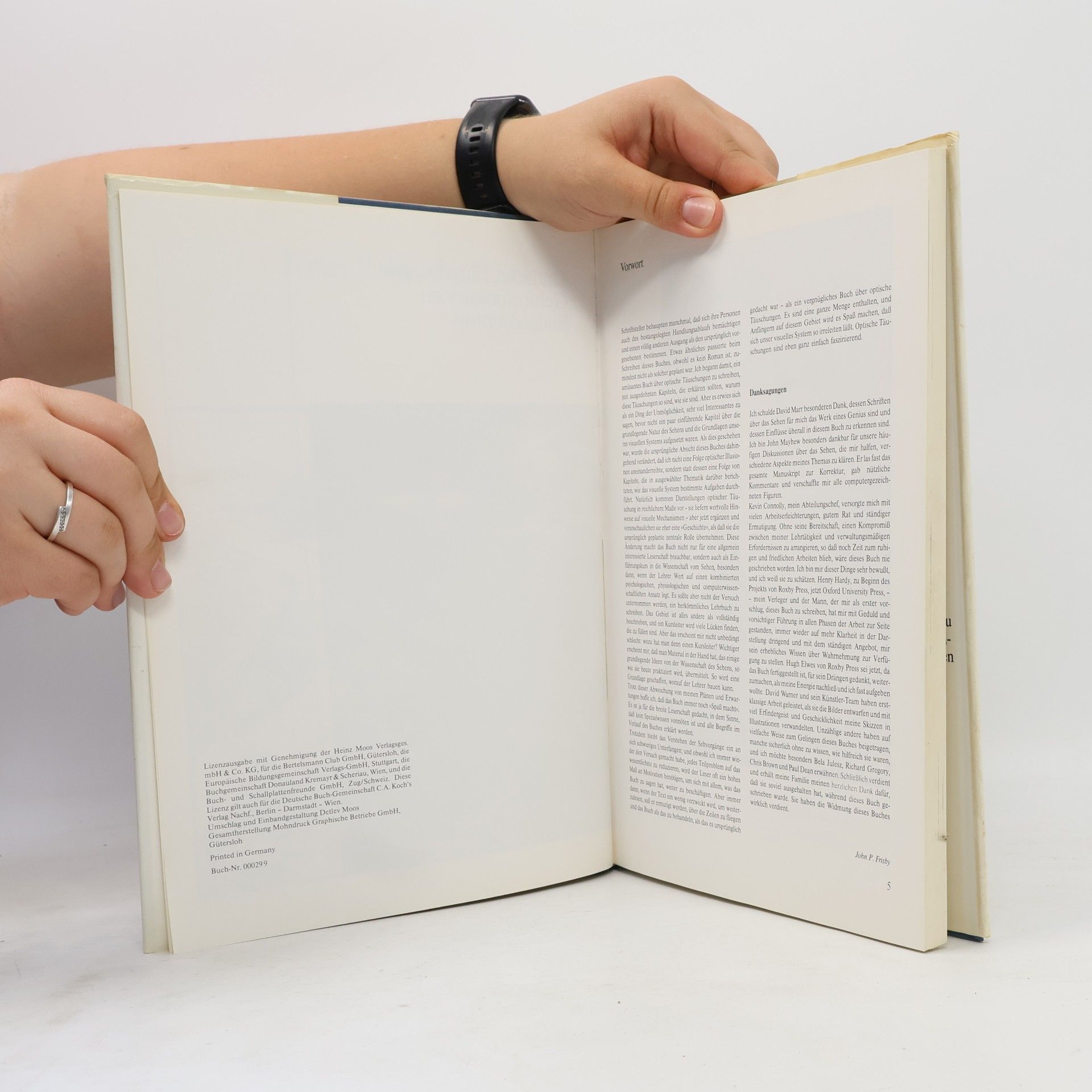 John P. Frisby Sehen. Optische Täuschungen, Gehirnfunktionen, Bildgedächtnis