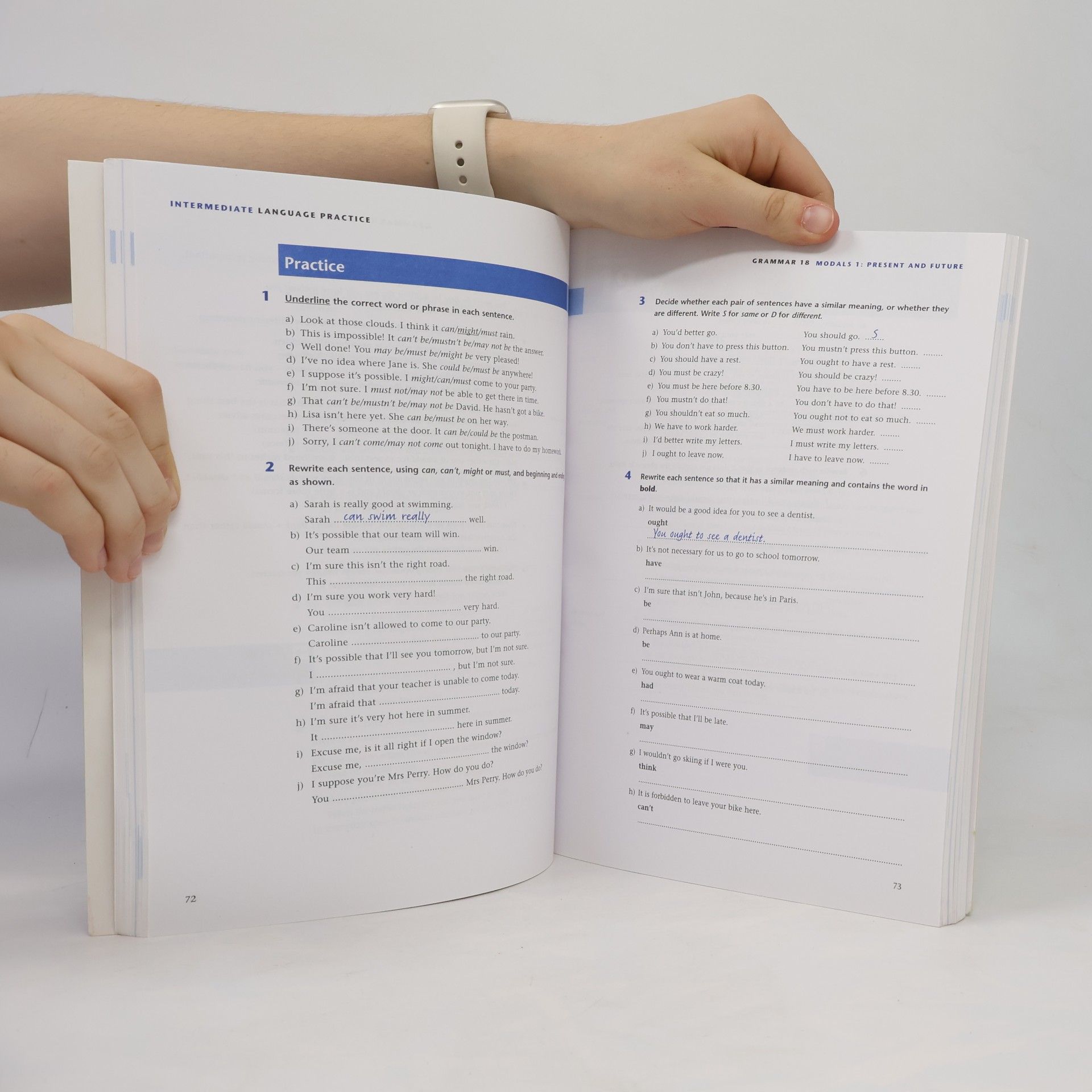 Michael Vince Intermediate language practice with key. English grammar and vocabulary