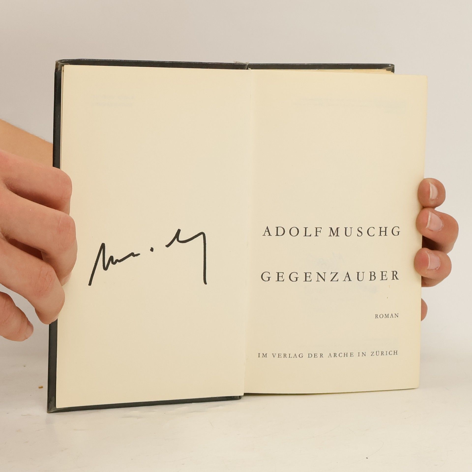Adolf Muschg Gegenzauber