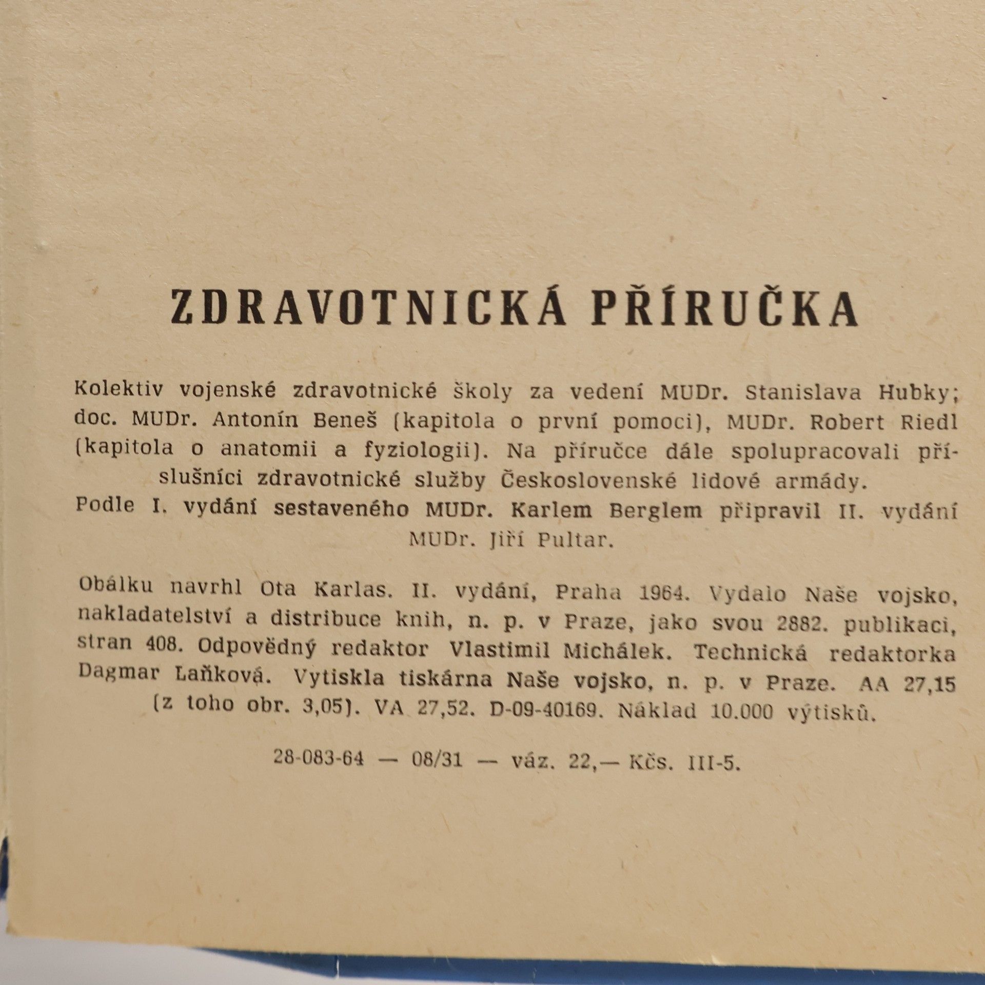 Autorenkollektiv Zdravotnická příručka