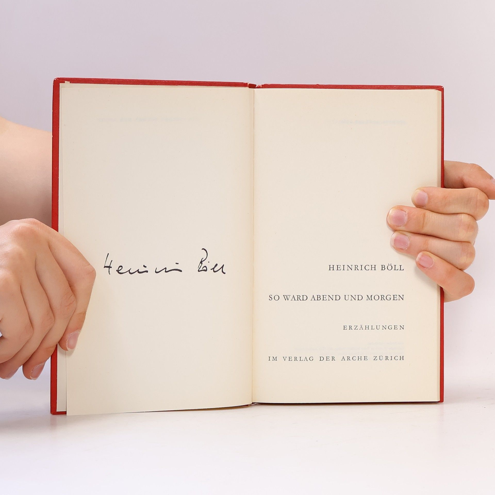 Heinrich Böll So ward Abend und Morgen