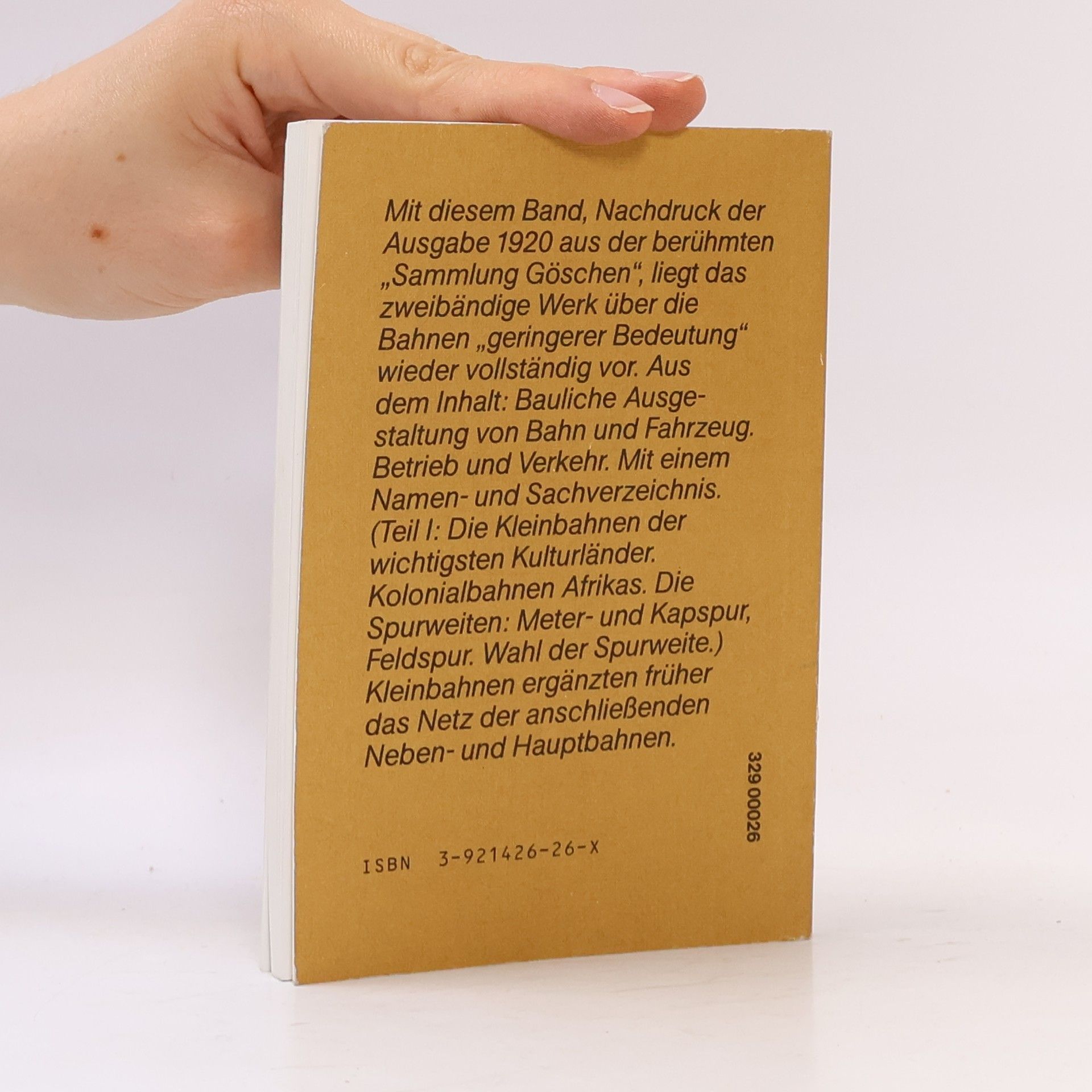 Franz Baltzer Kolonial- und Kleinbahnen