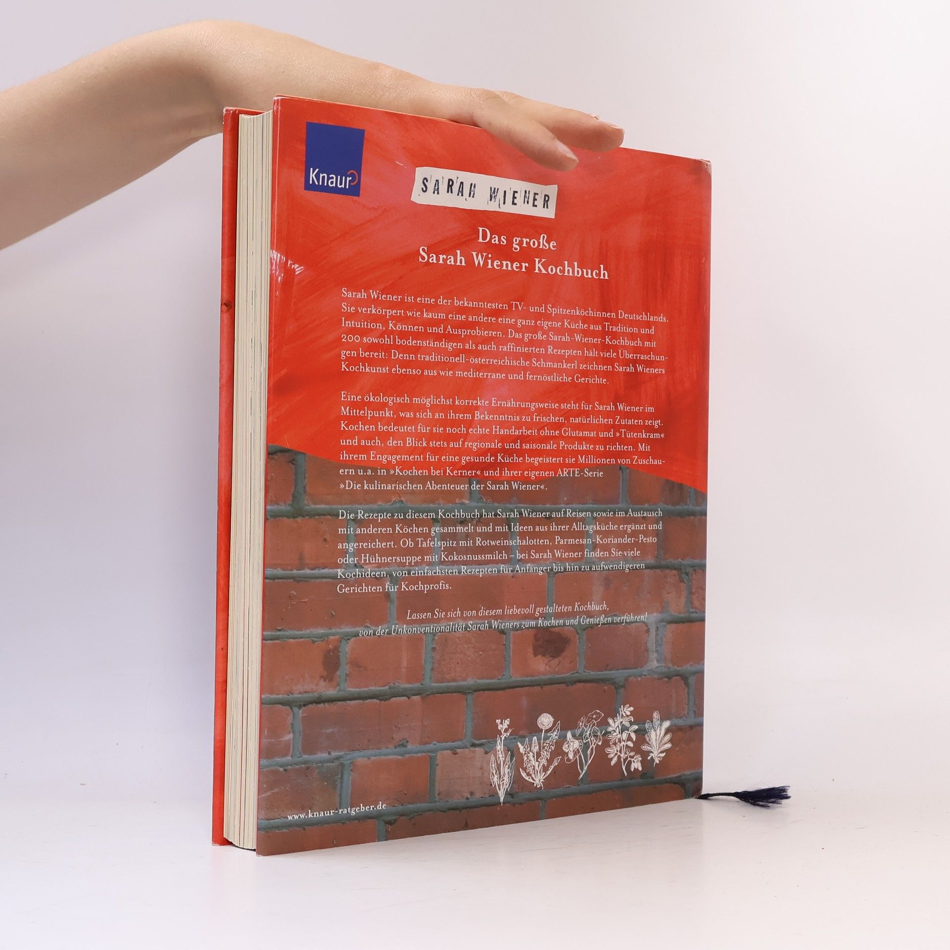 Sarah Wiener Das große Sarah Wiener Kochbuch
