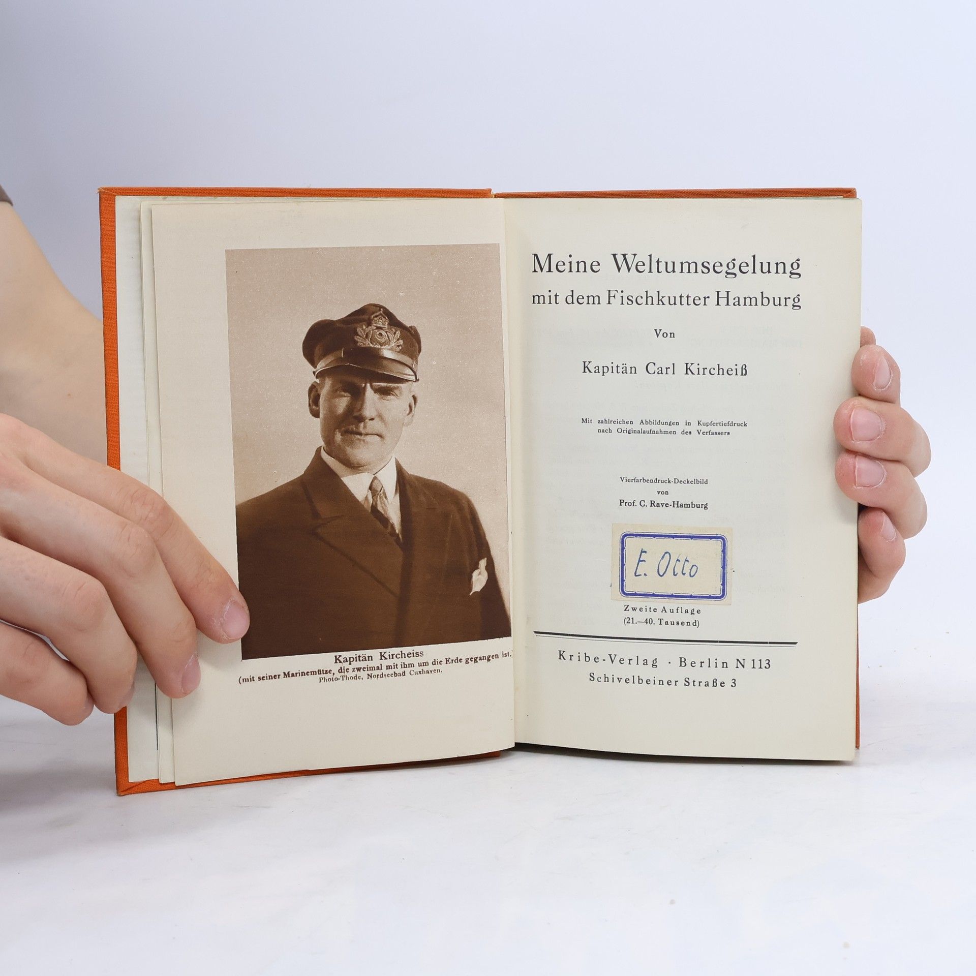 Carl Kircheiss Meine Weltumsegelung mit dem Fischkutter Hamburg