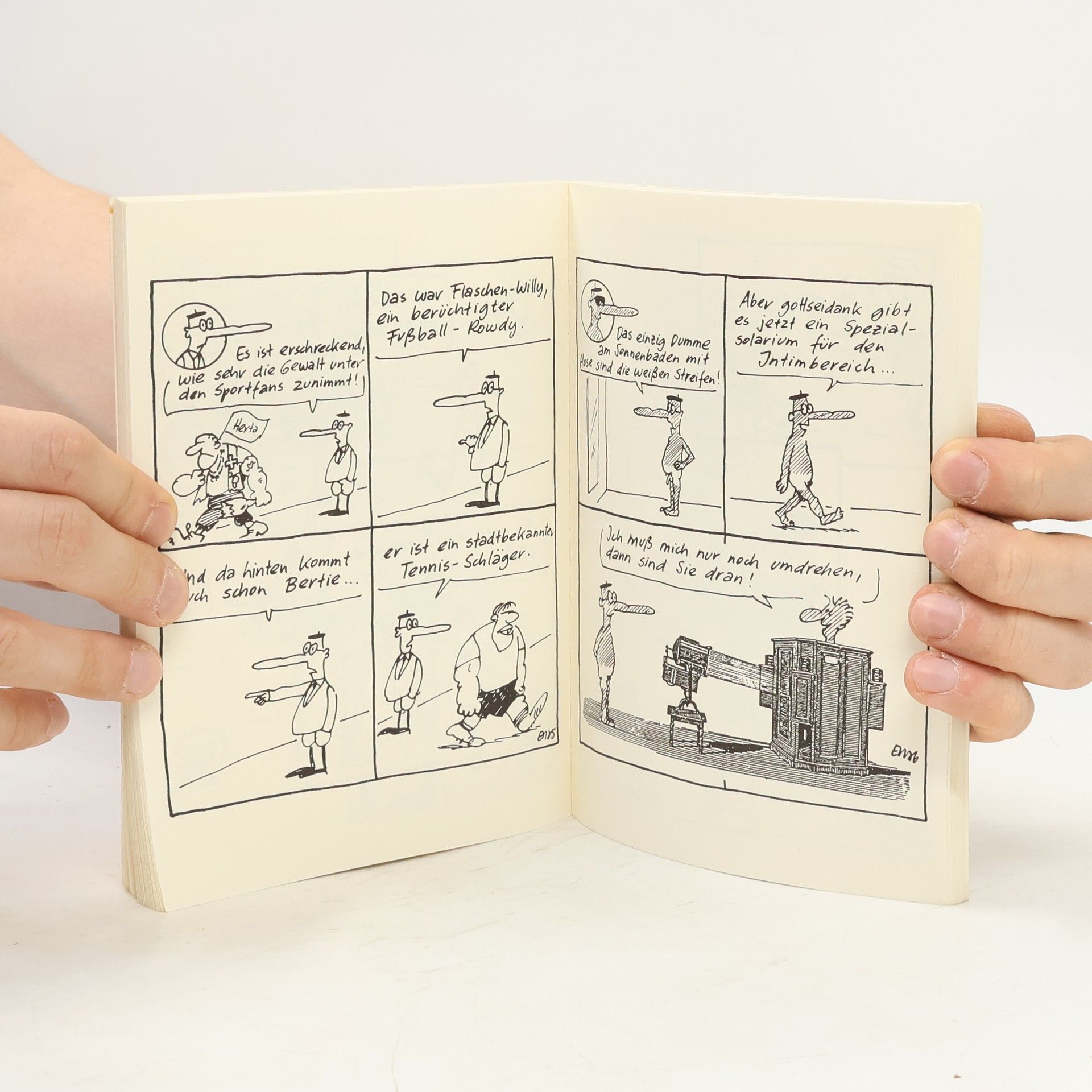 Erich Rauschenbach Rüdiger in seiner schönsten Rolle... Cartoons