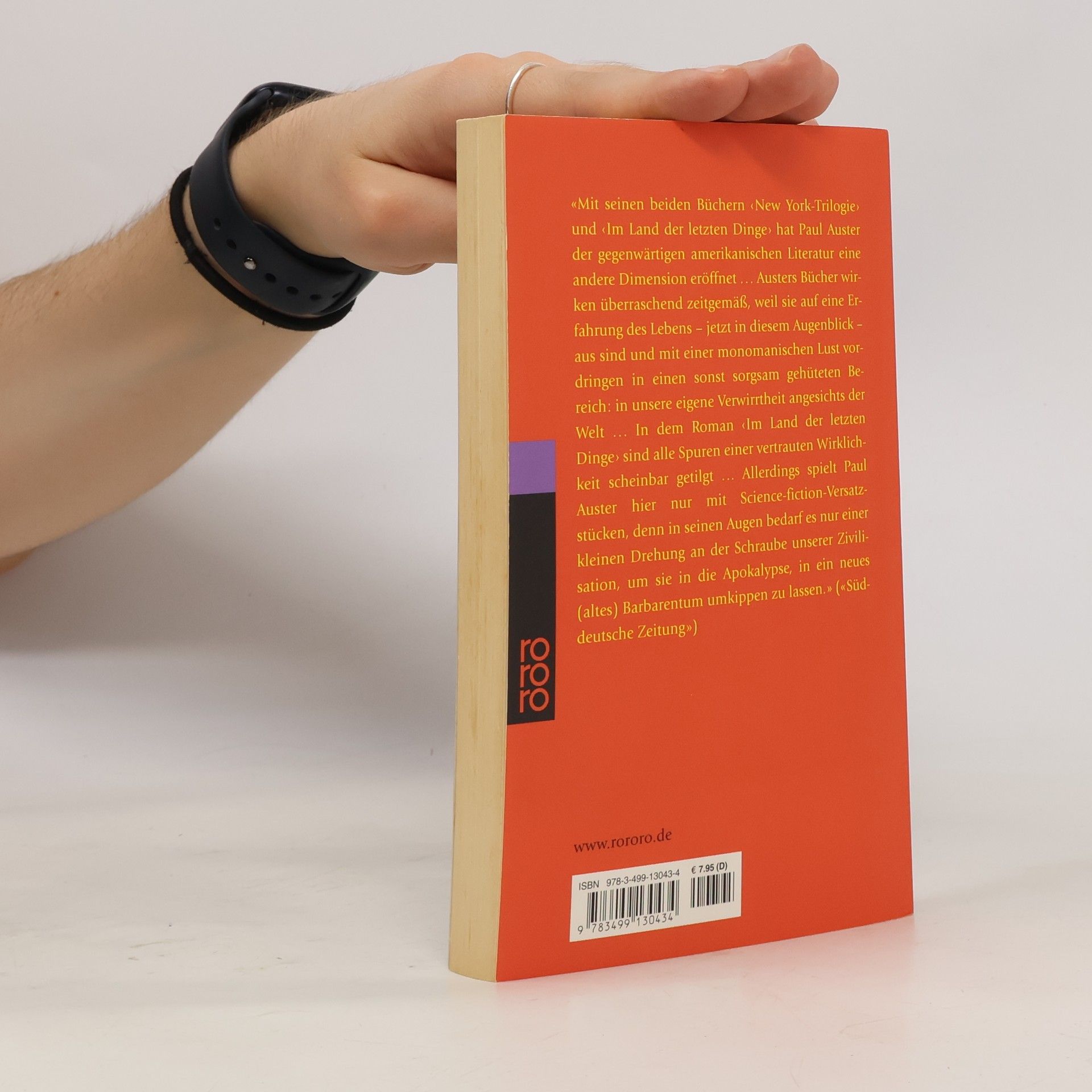 Paul Auster Im Land der letzten Dinge
